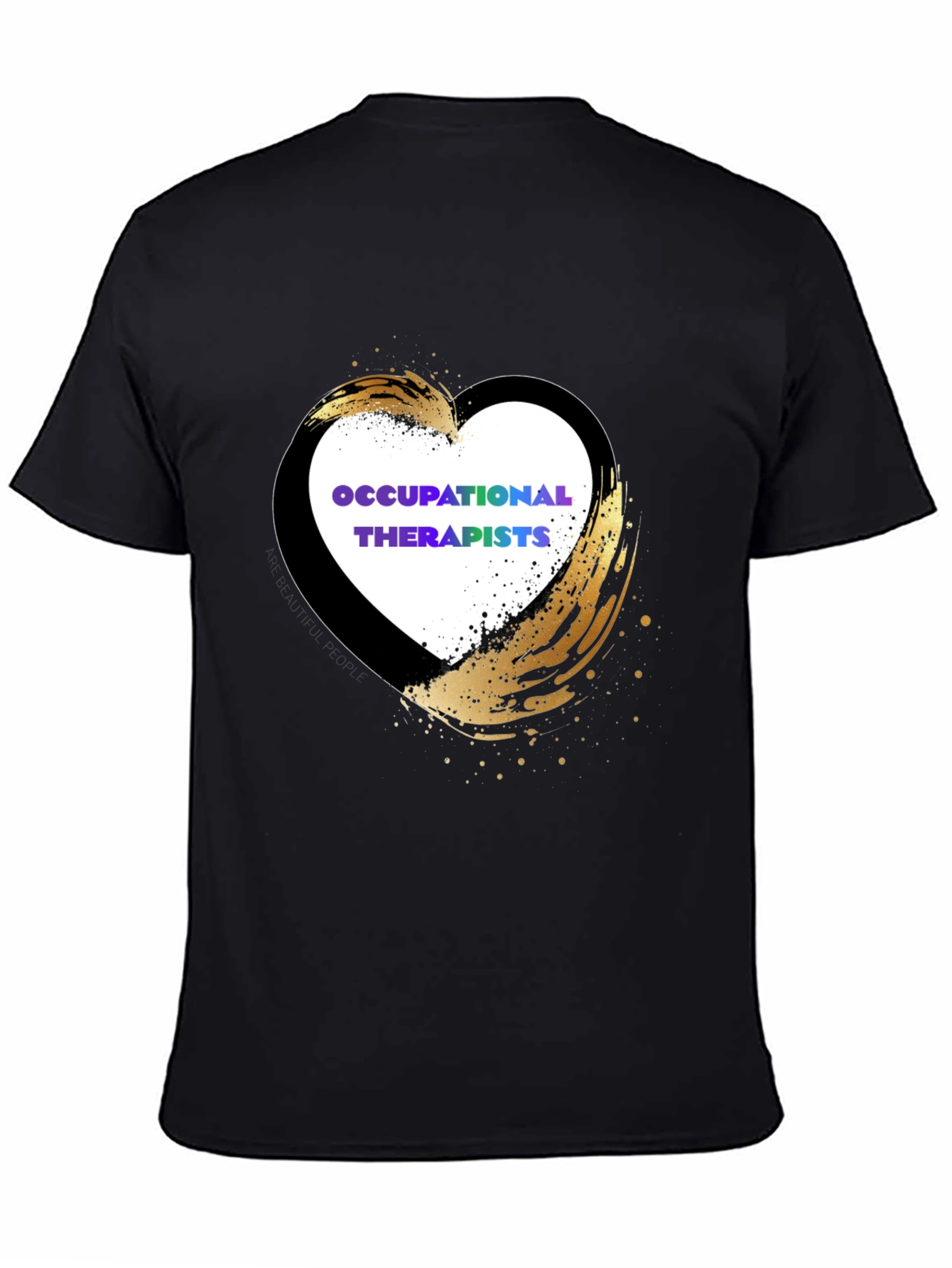 Occupational Therapists Heart Design T-Shirt