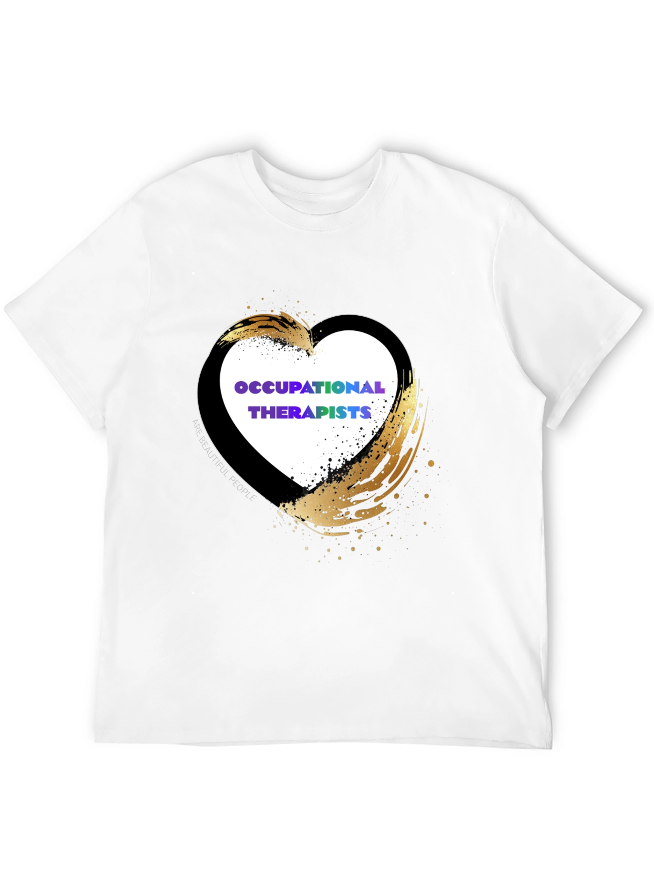 Occupational Therapists Heart Design T-Shirt