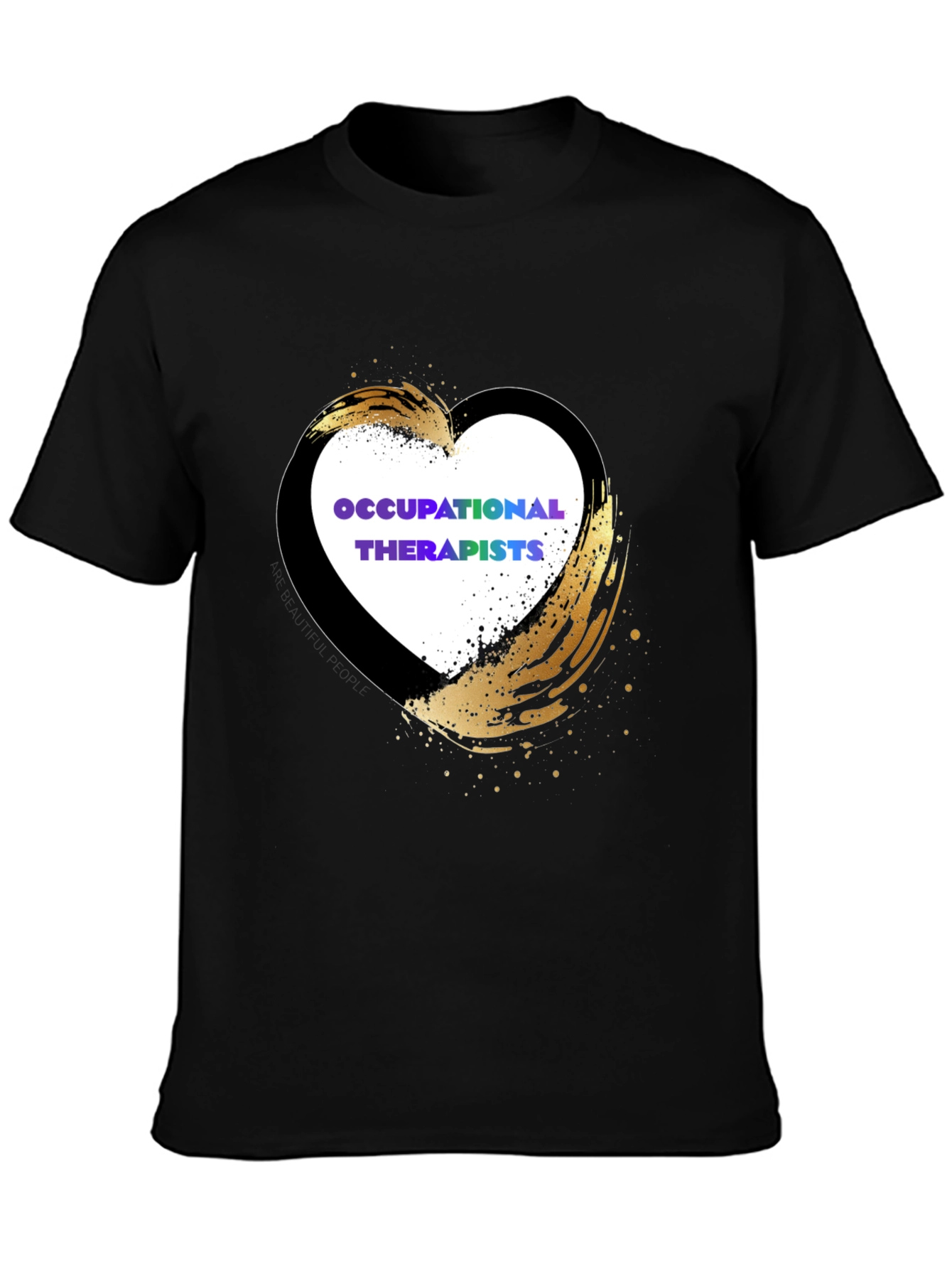 Occupational Therapists Heart Design T-Shirt