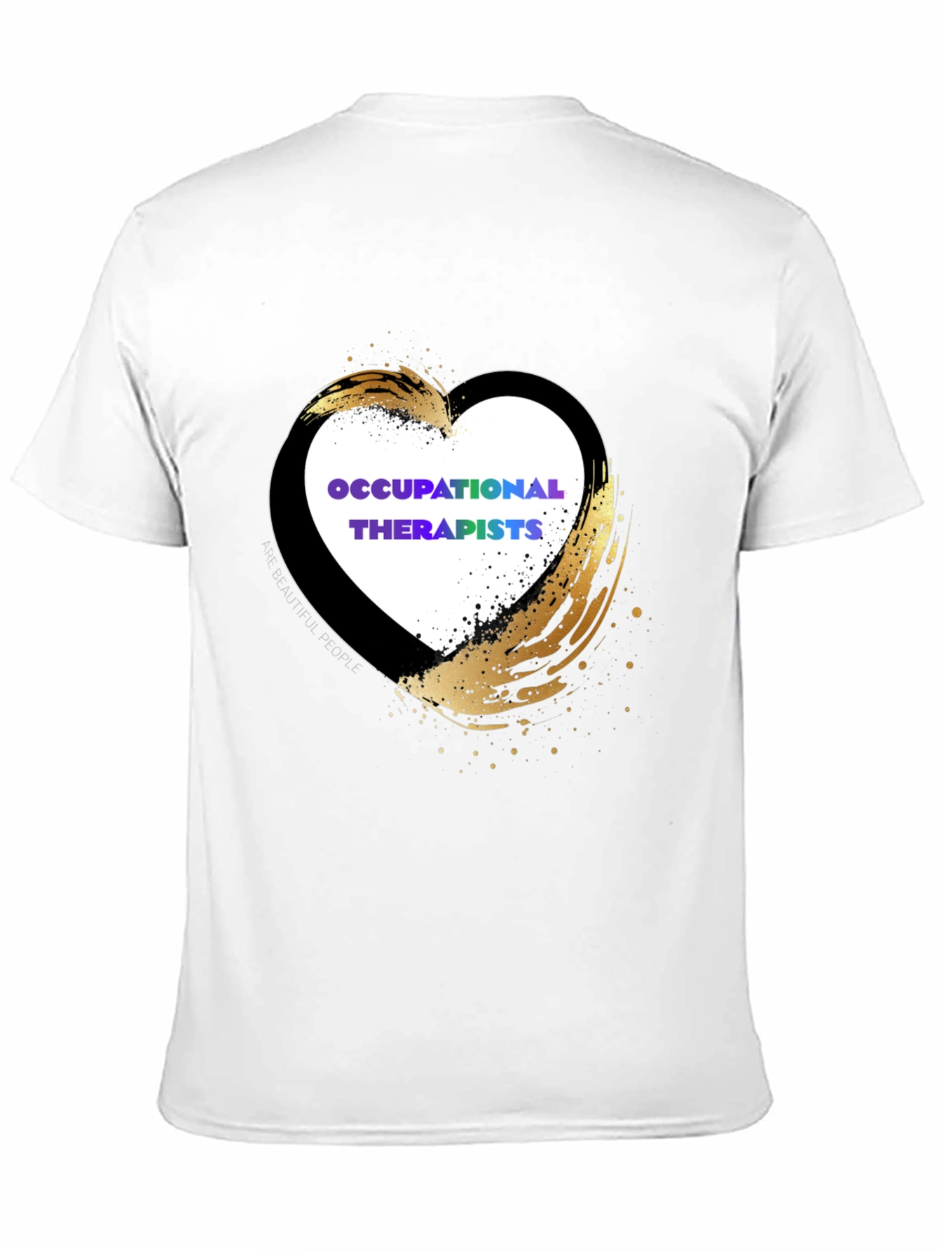 Occupational Therapists Heart Design T-Shirt
