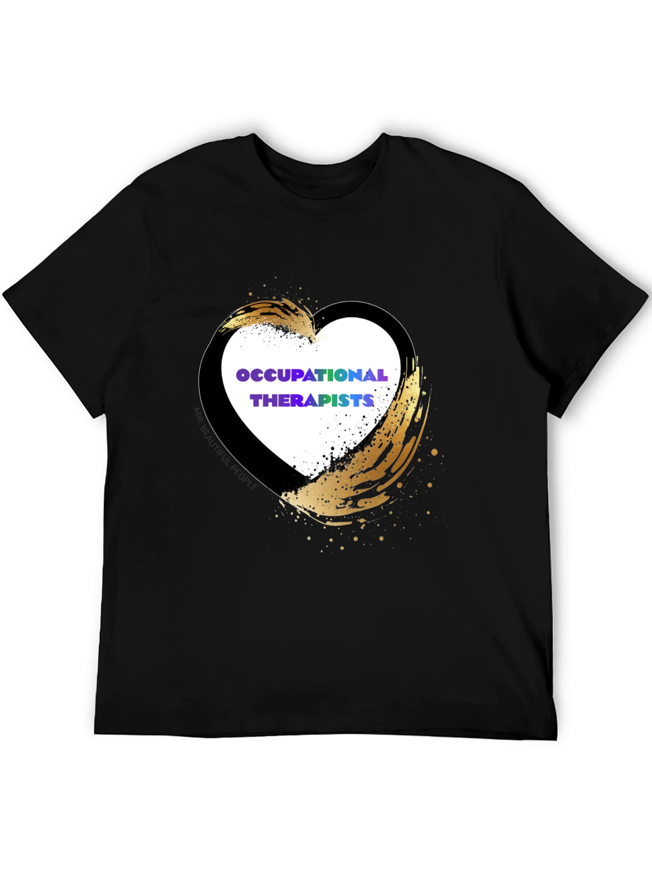 Occupational Therapists Heart Design T-Shirt