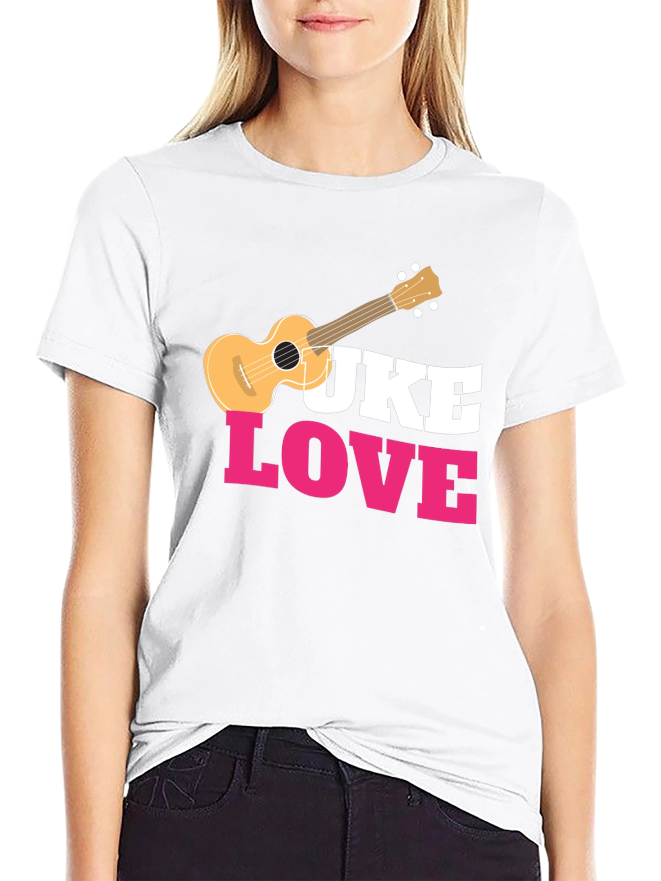 Uke Love Graphic Tee