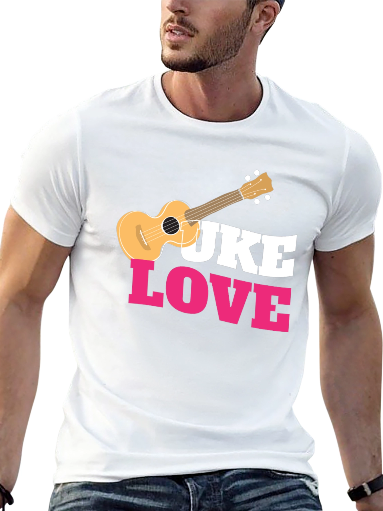 Uke Love Graphic Tee