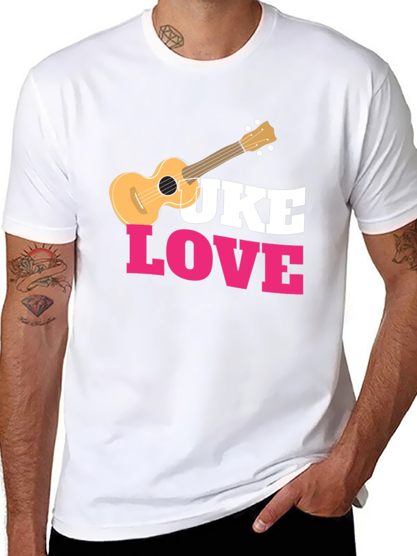 Uke Love Graphic Tee