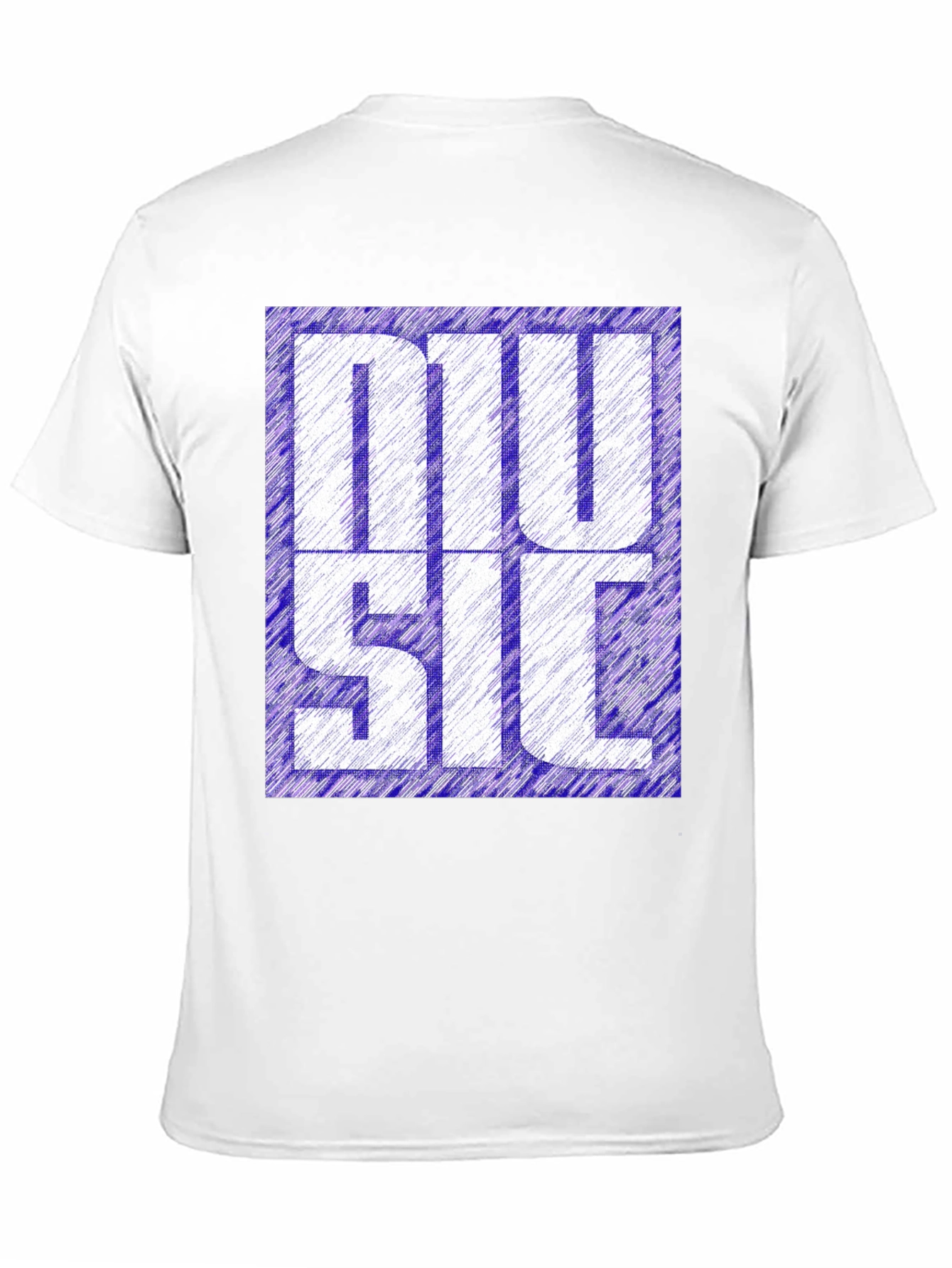 Music Graphic Tee - Stylish Design Black T-Shirt