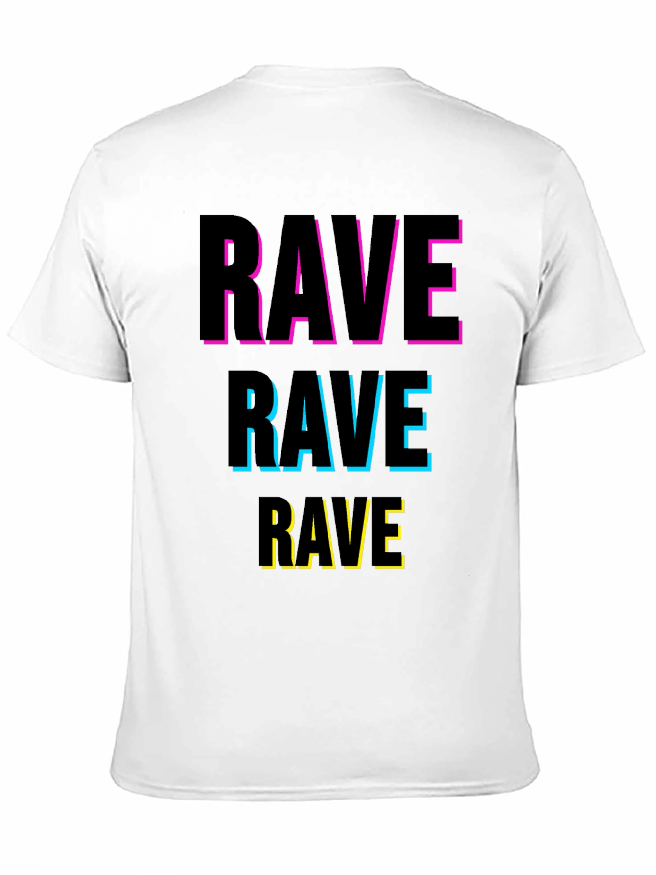 Rave Graphic Tee - Bold Party T-Shirt
