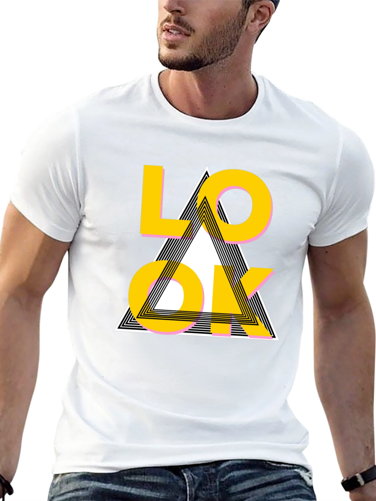 Look OK Graphic T-Shirt