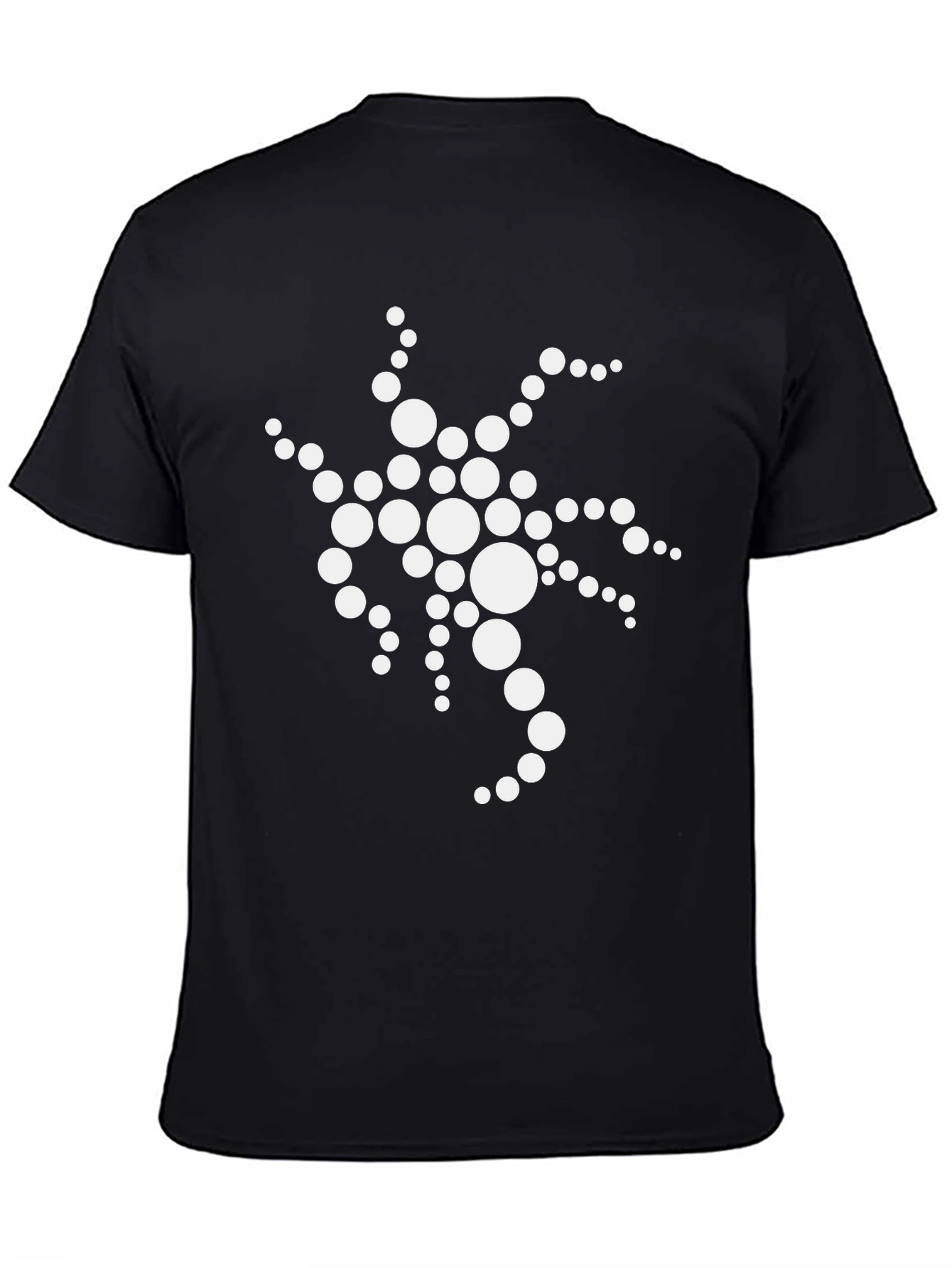 Modern Graphic Tee - Abstract Circle Design
