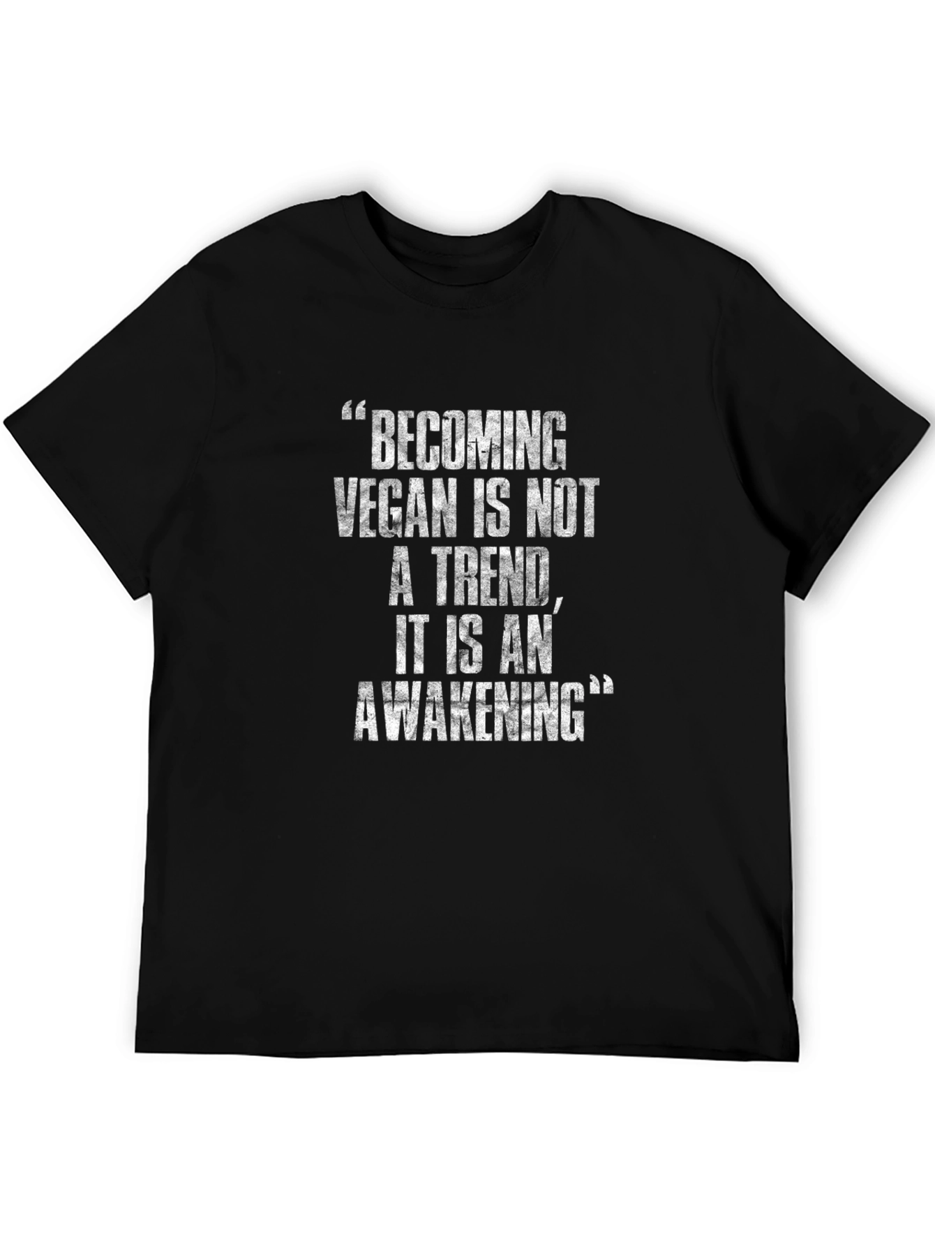 Vegan Awakening T-Shirt - Black