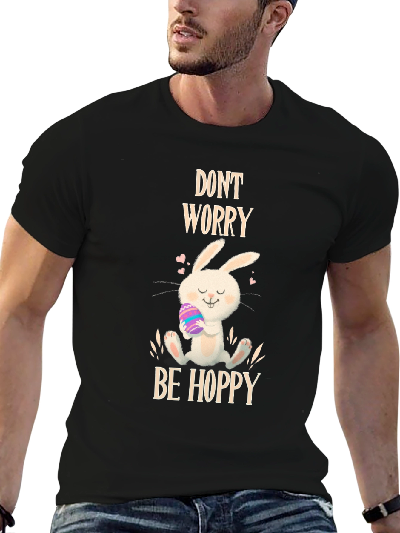 Dont Worry Be Hoppy Easter T-Shirt