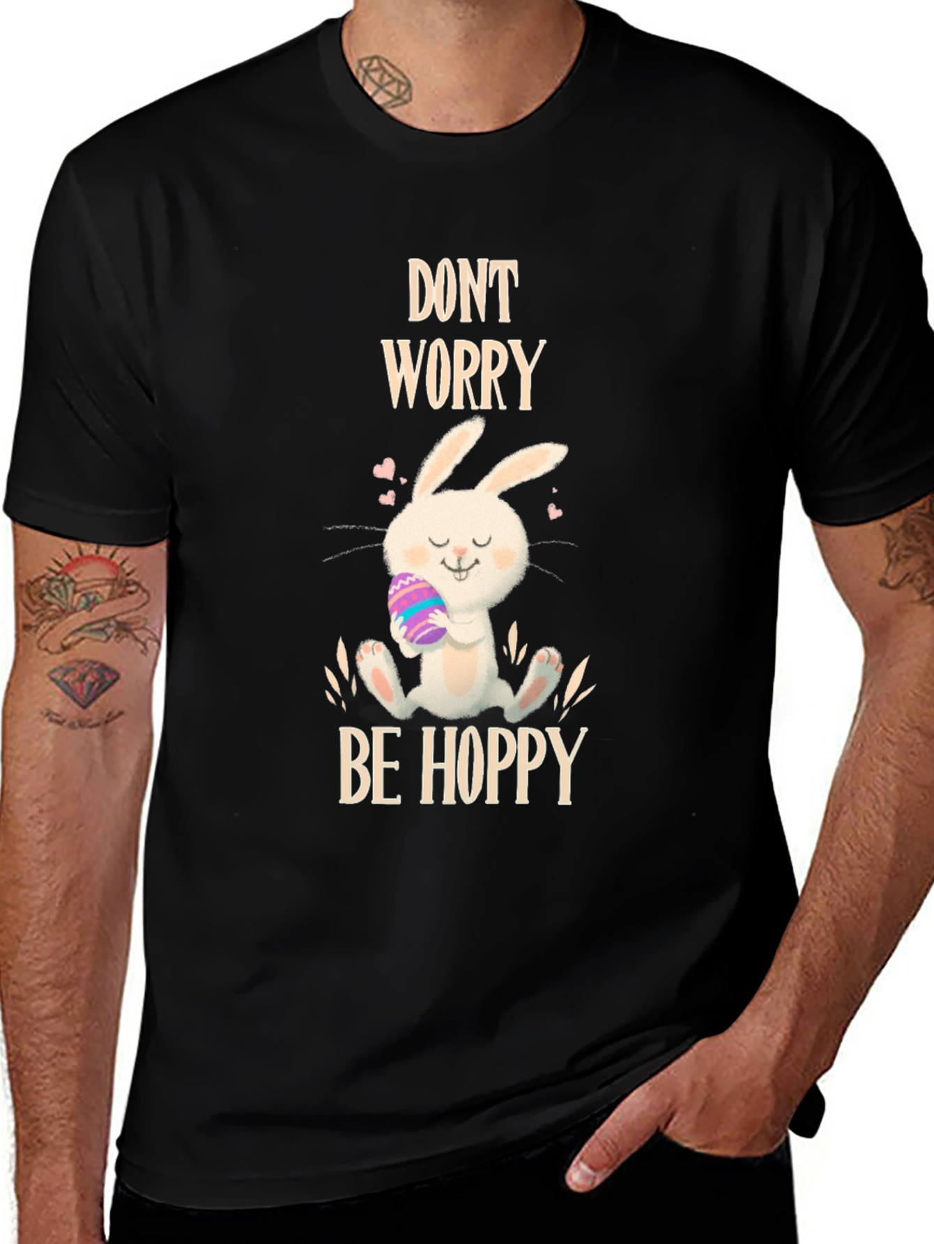 Dont Worry Be Hoppy Easter T-Shirt