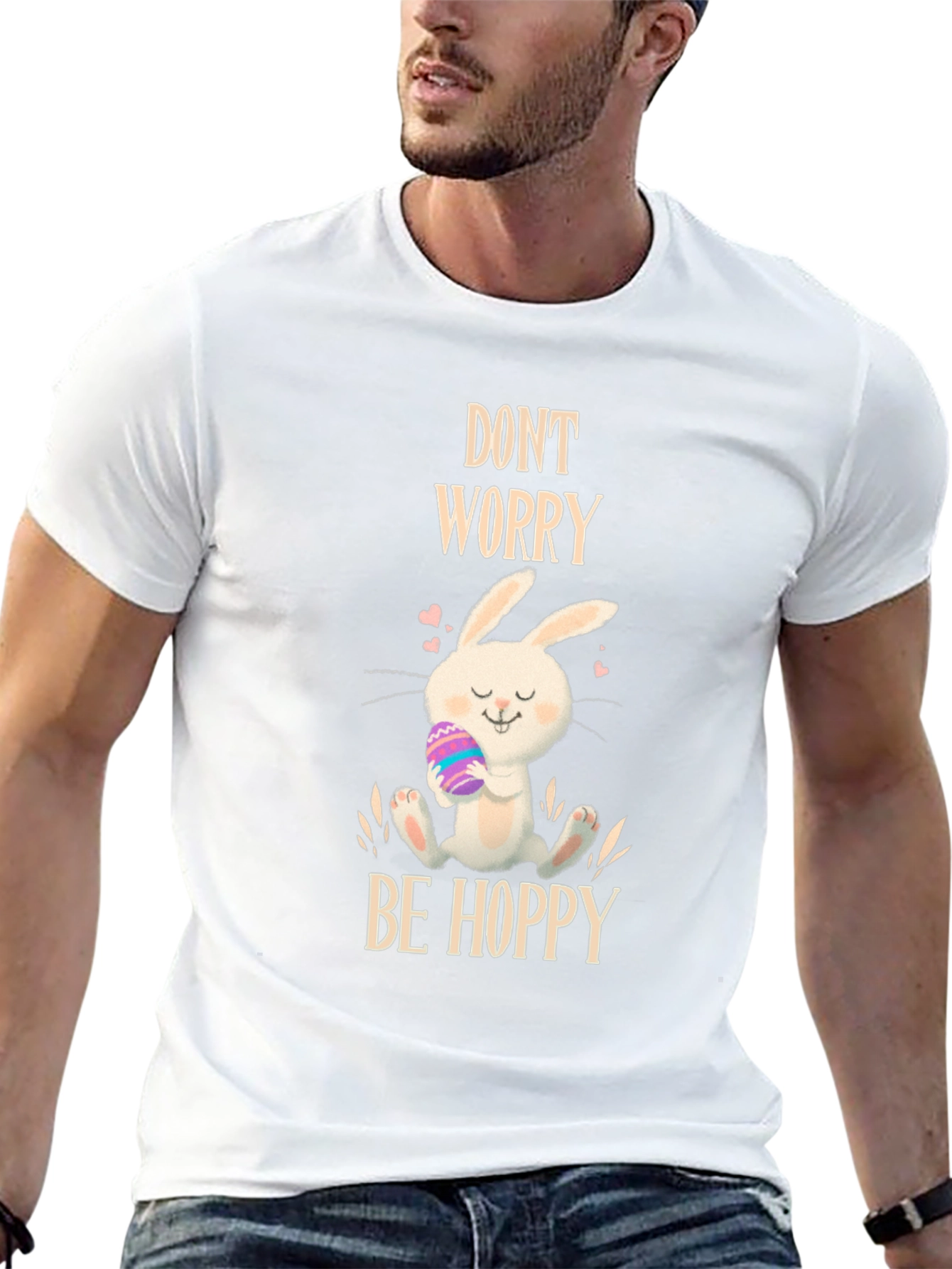 Dont Worry Be Hoppy Easter T-Shirt
