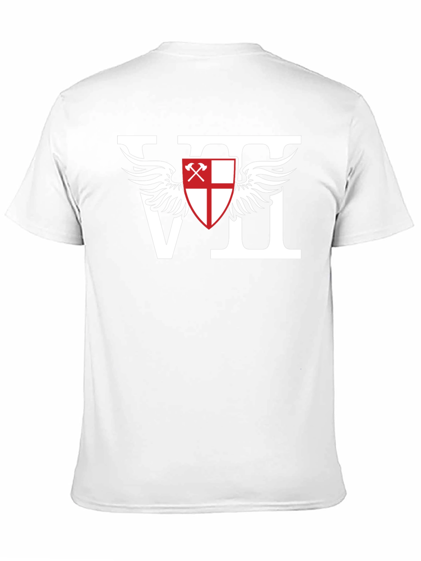 VII Shield Wings Graphic T-Shirt - Bold Design