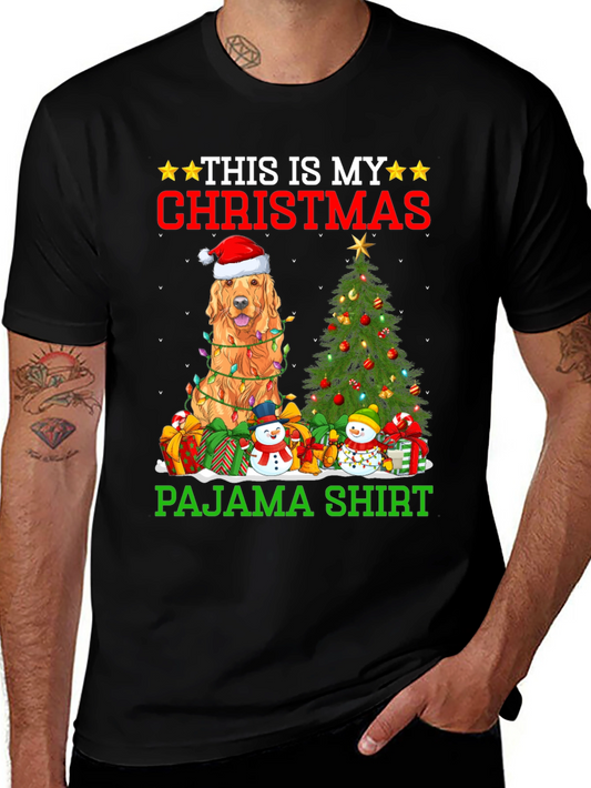 Dog Christmas Pajama Shirt