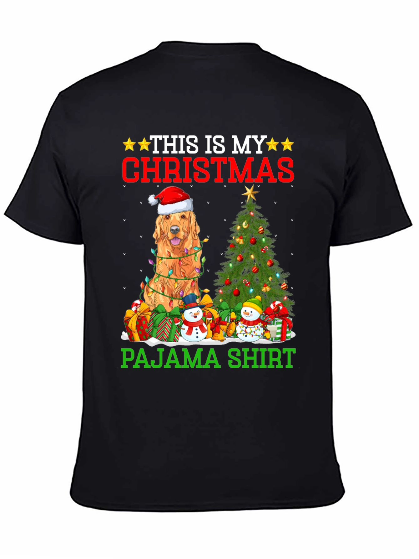 Dog Christmas Pajama Shirt