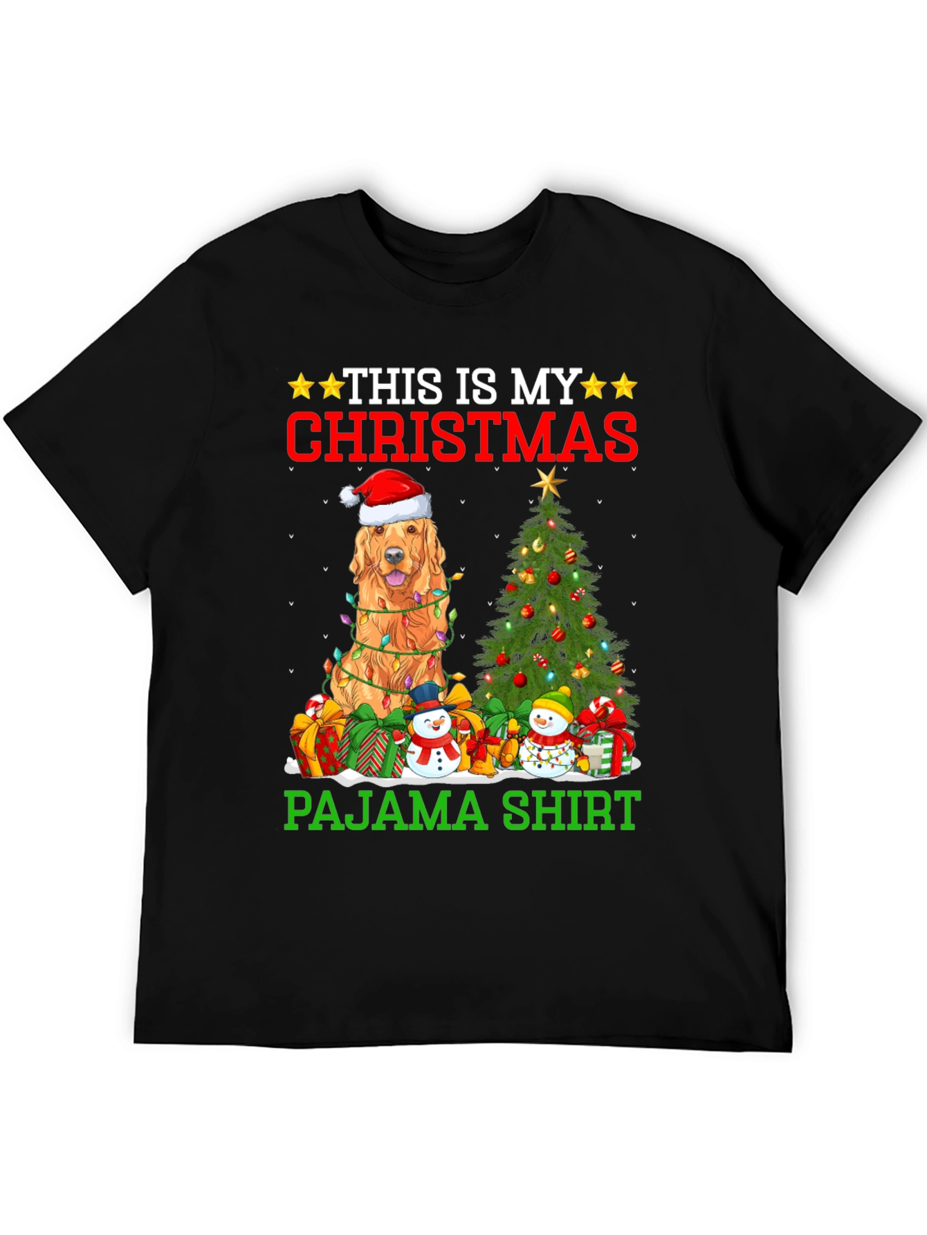 Dog Christmas Pajama Shirt