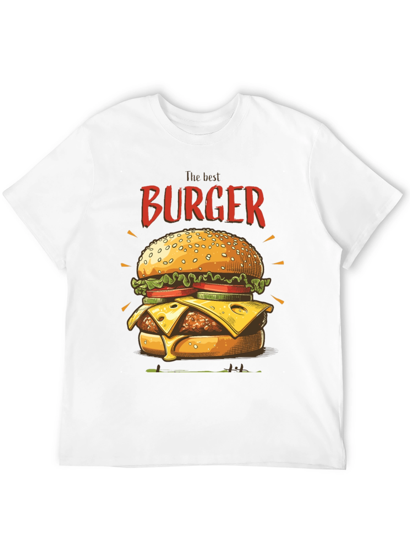 Burger Graphic T-Shirt - The Best Burger Tee