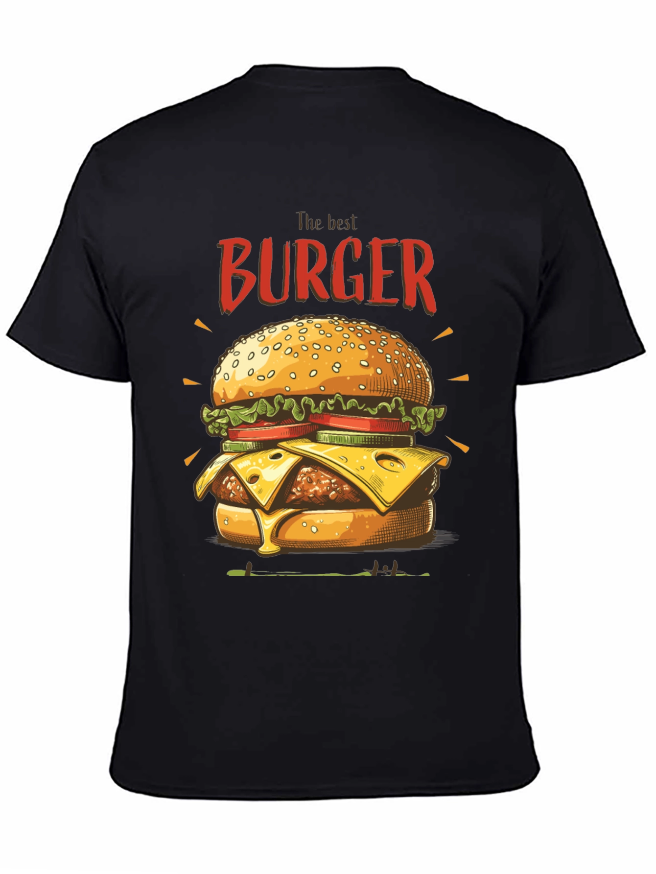 Burger Graphic T-Shirt - The Best Burger Tee