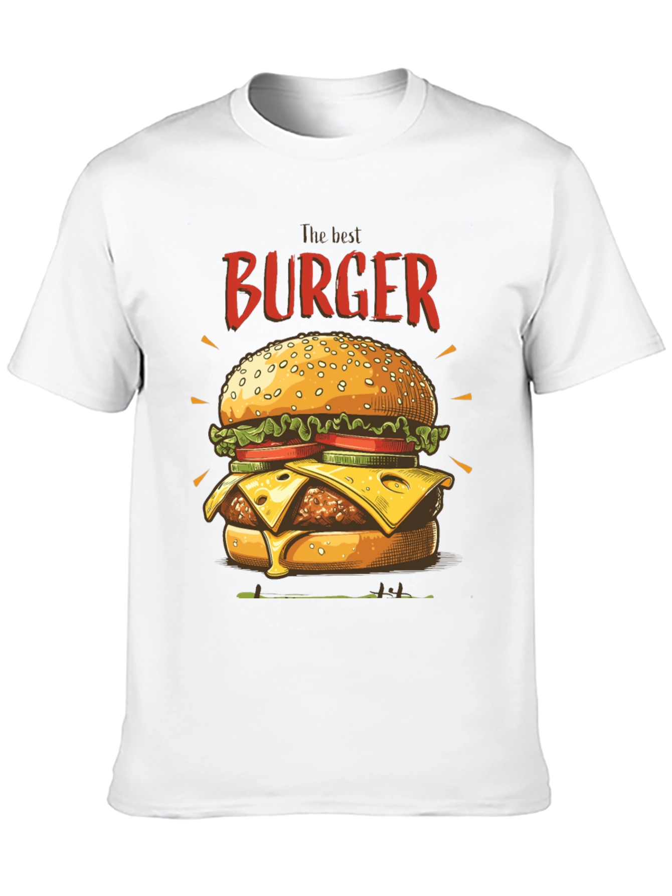 Burger Graphic T-Shirt - The Best Burger Tee