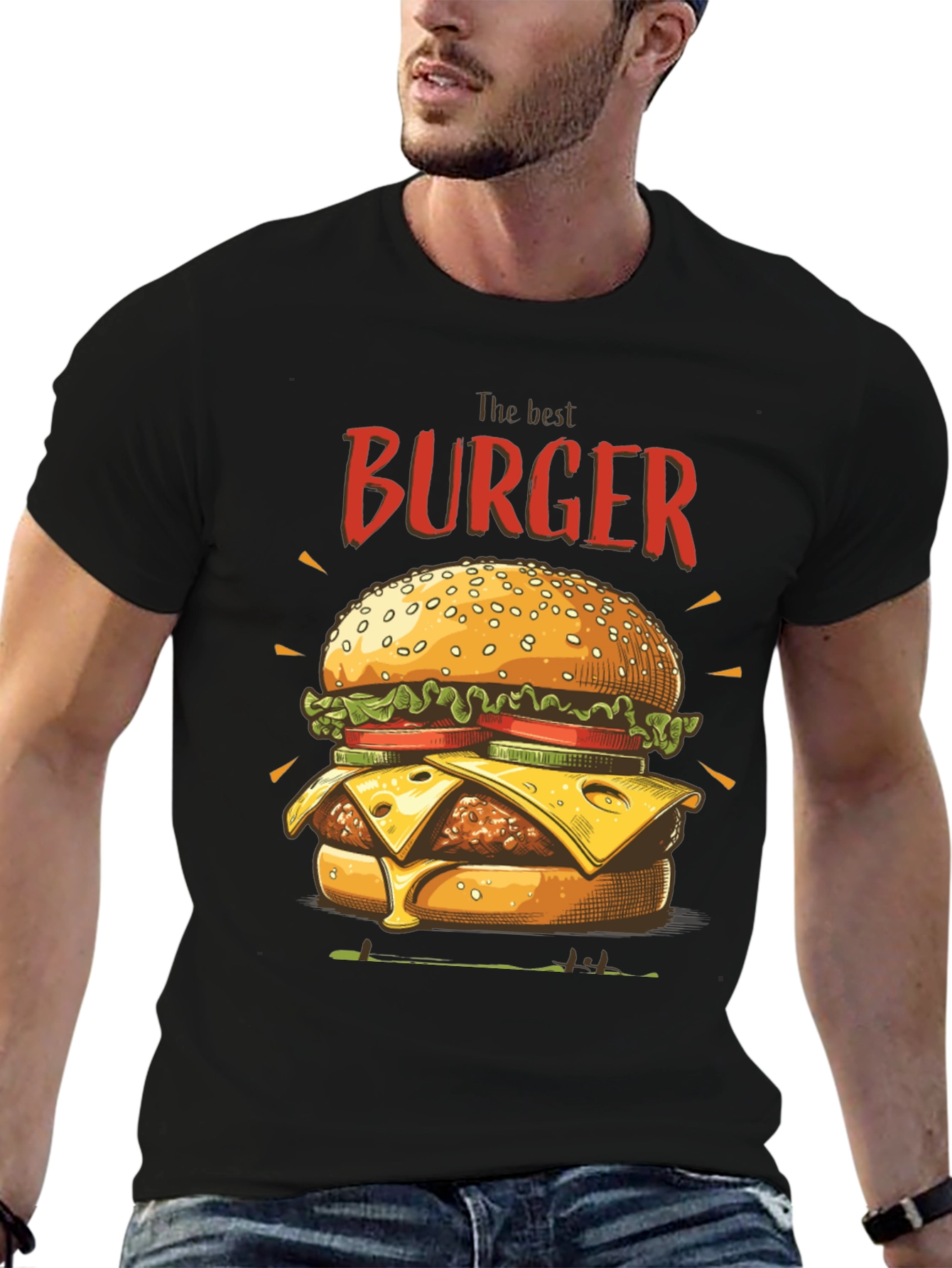 Burger Graphic T-Shirt - The Best Burger Tee