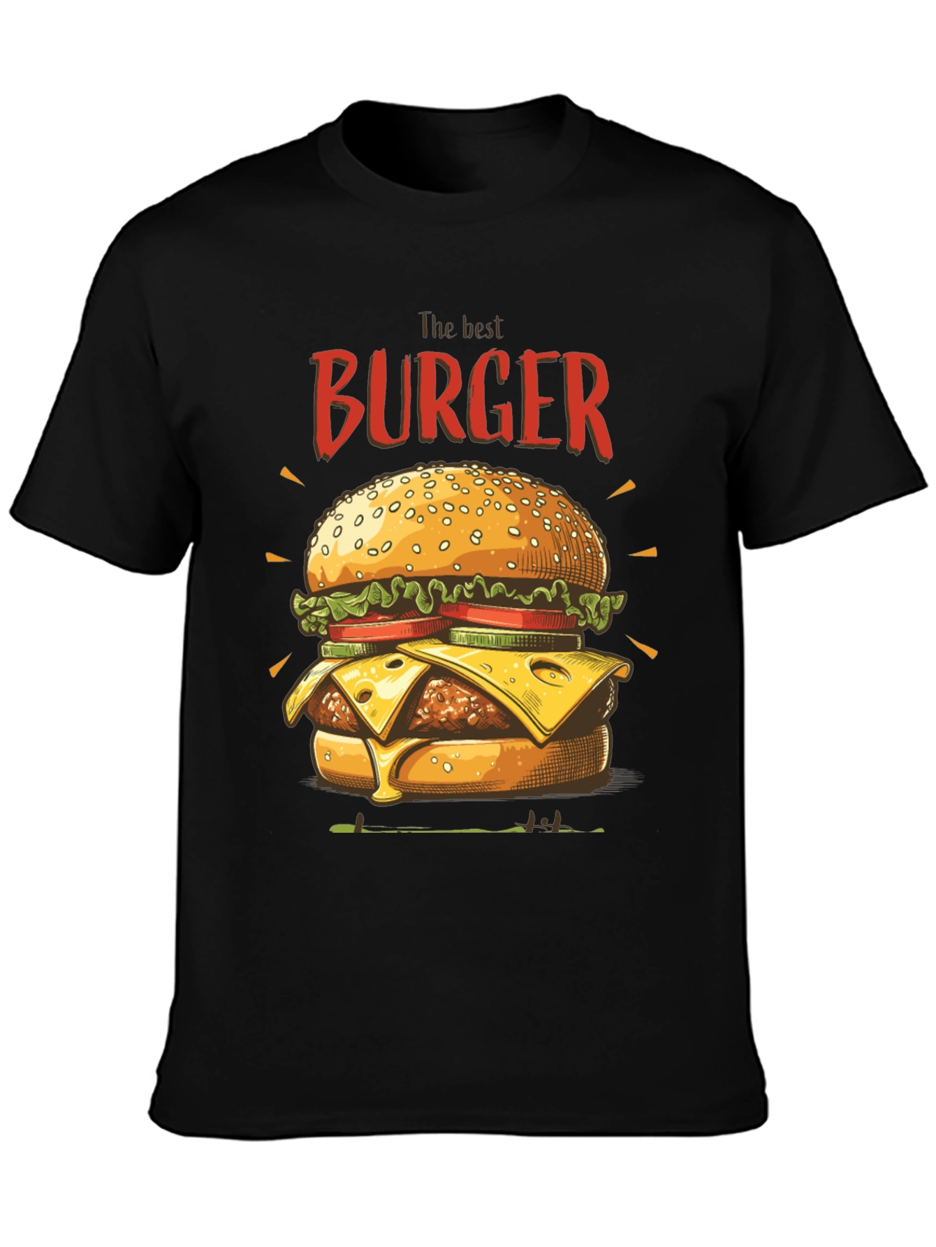 Burger Graphic T-Shirt - The Best Burger Tee