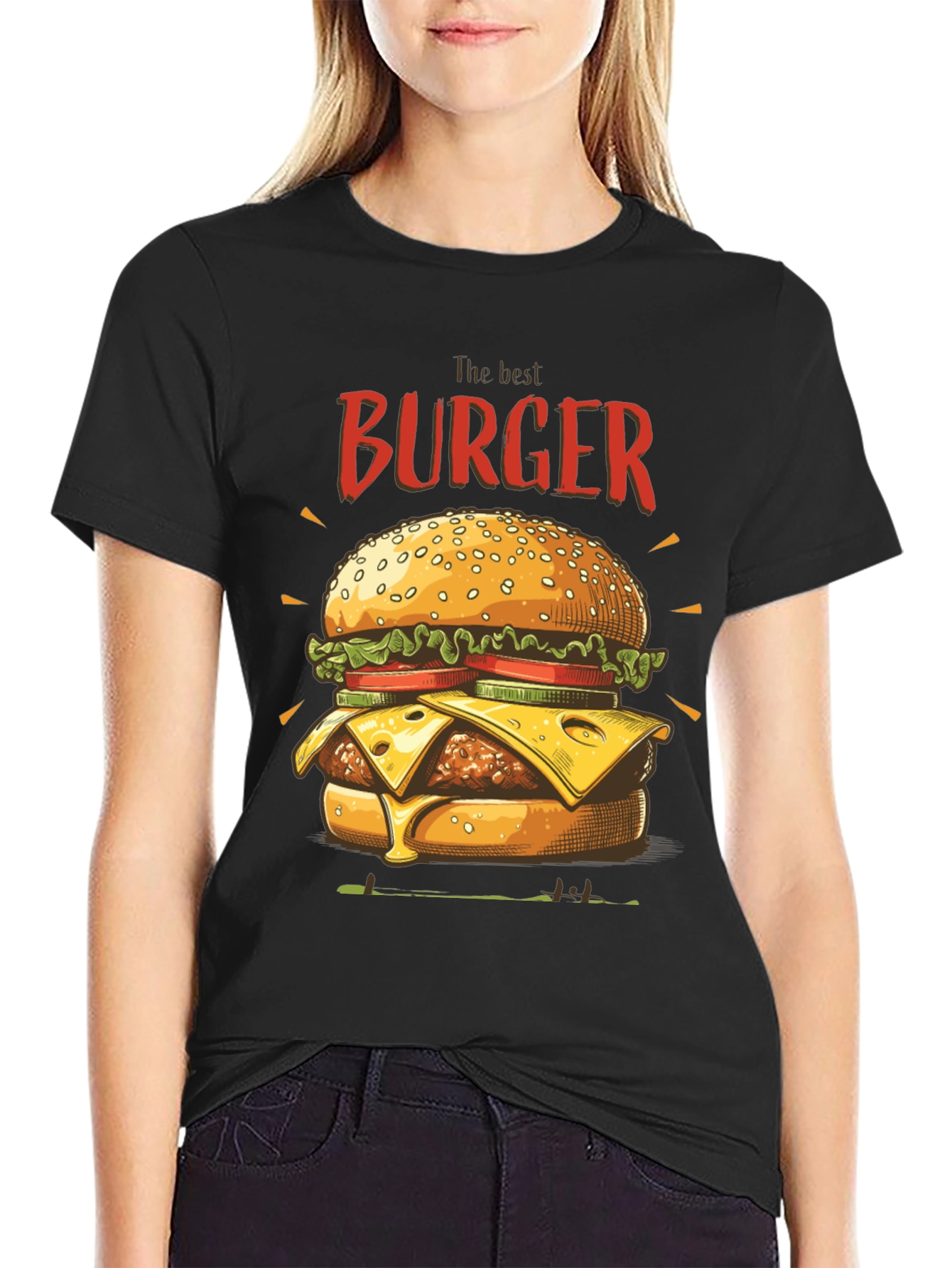 Burger Graphic T-Shirt - The Best Burger Tee