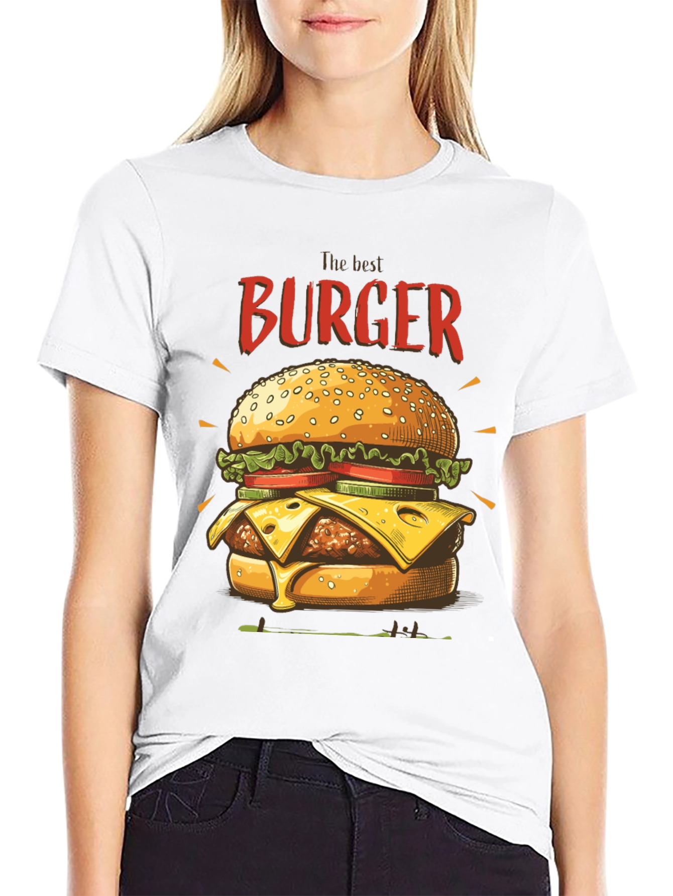 Burger Graphic T-Shirt - The Best Burger Tee