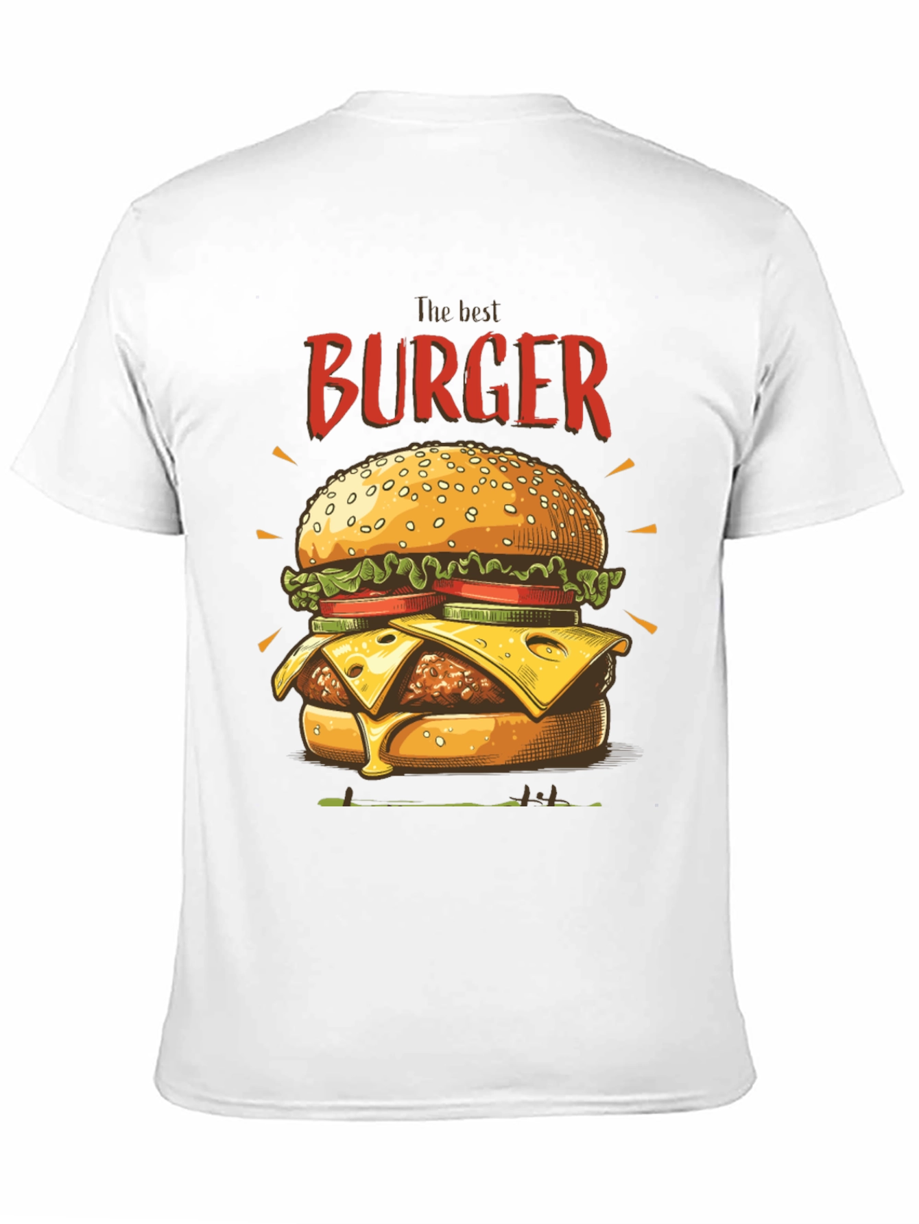 Burger Graphic T-Shirt - The Best Burger Tee