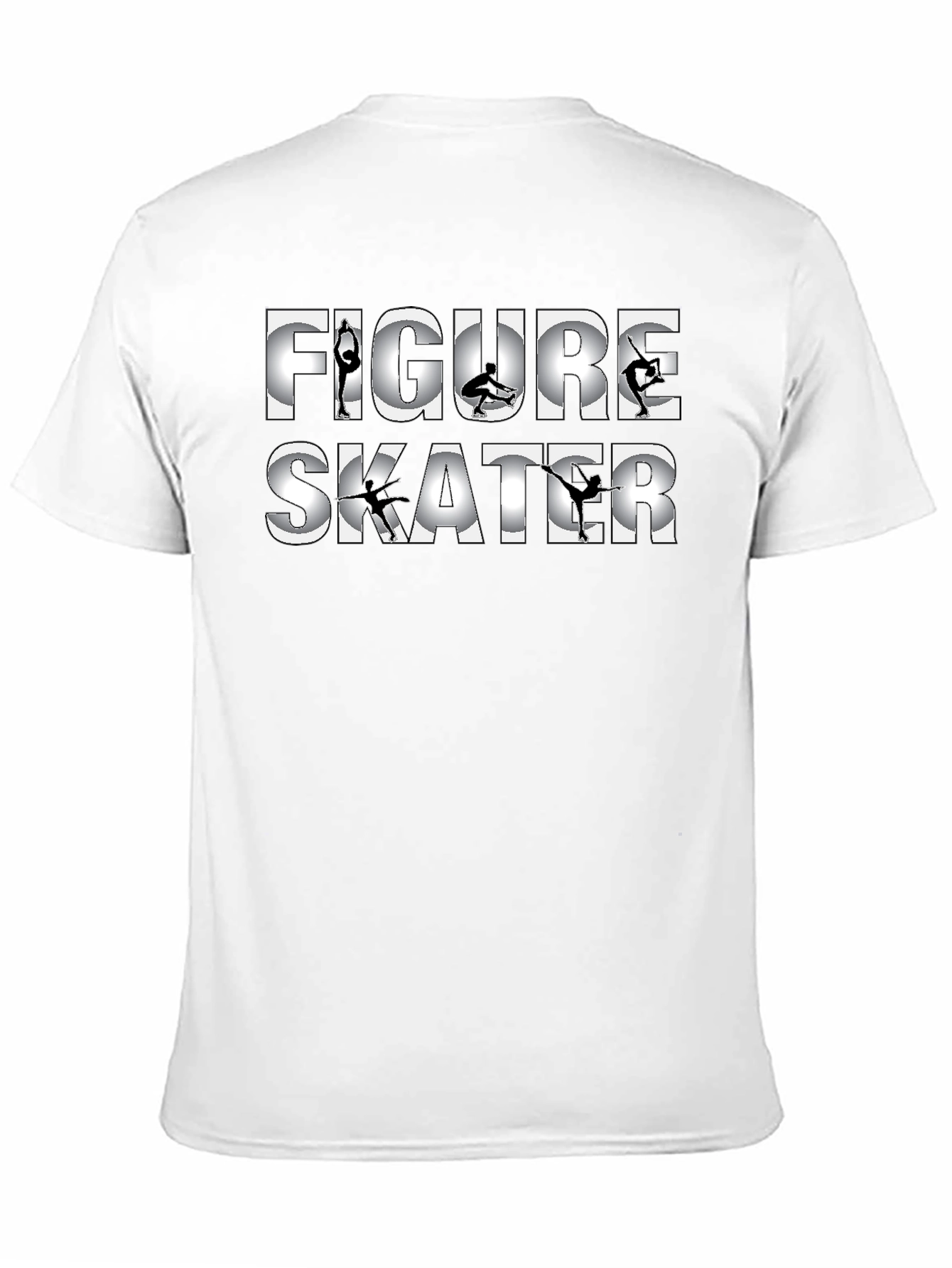 Figure Skater T-Shirt - Stylish Ice Skating Tee