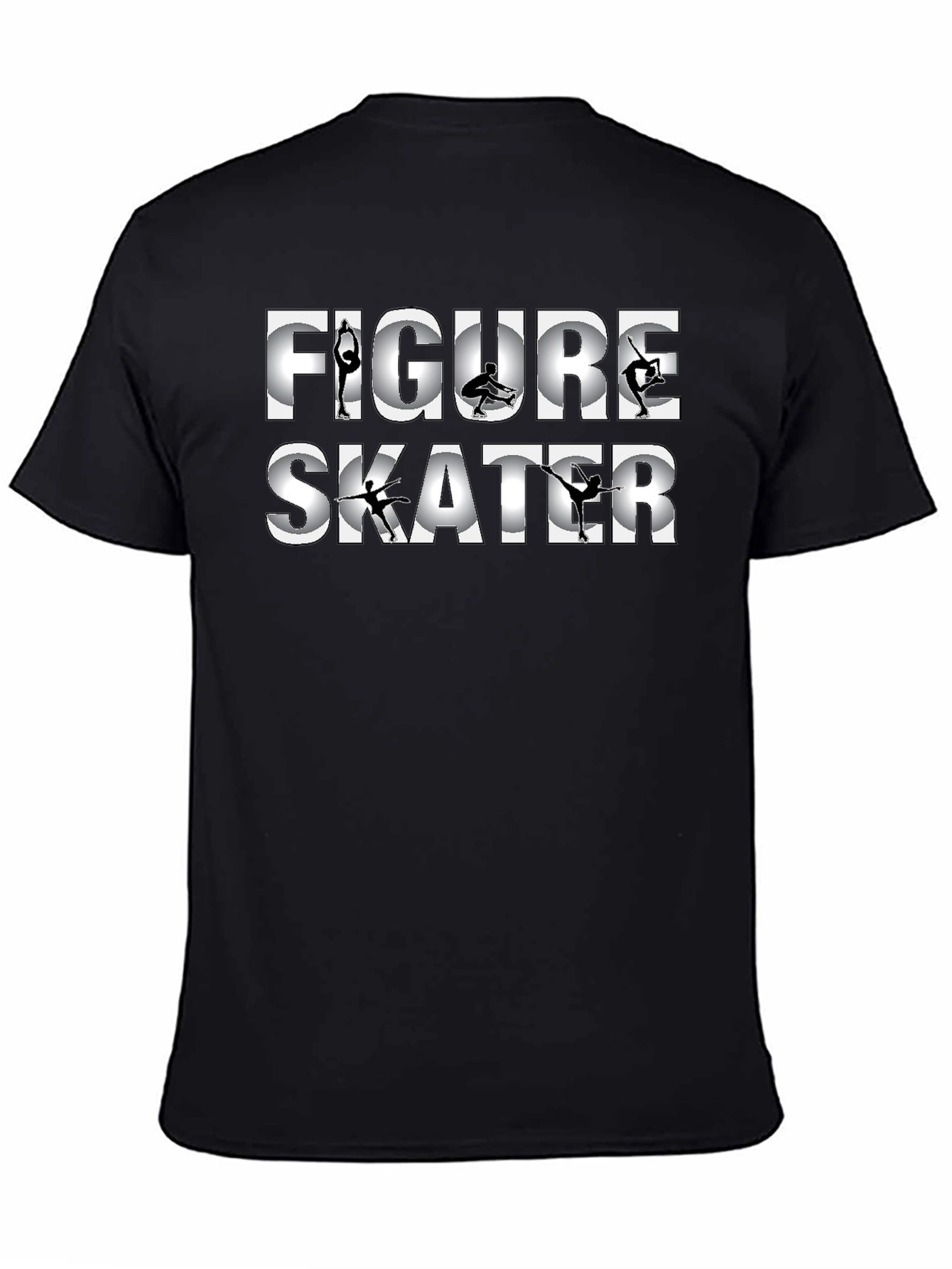 Figure Skater T-Shirt - Stylish Ice Skating Tee