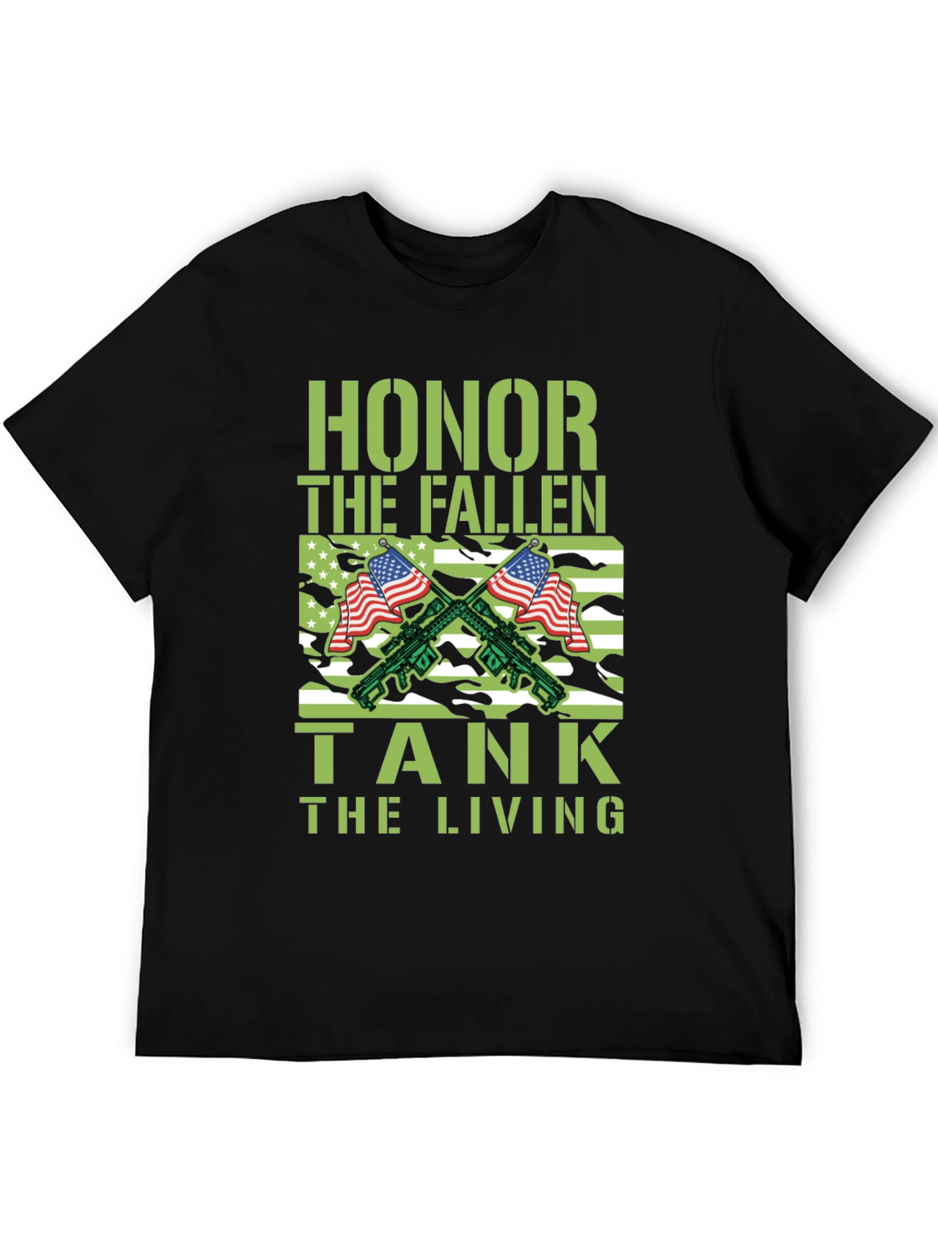 Honor The Fallen Tank The Living T-Shirt