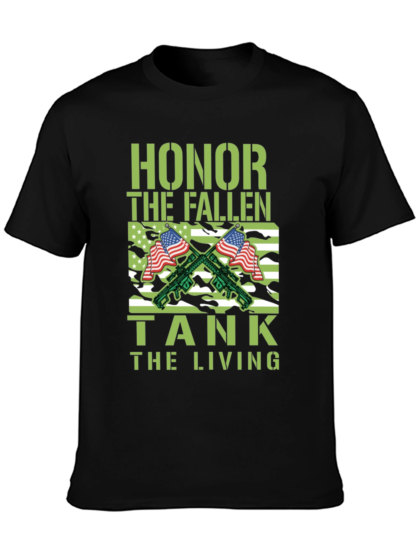 Honor The Fallen Tank The Living T-Shirt