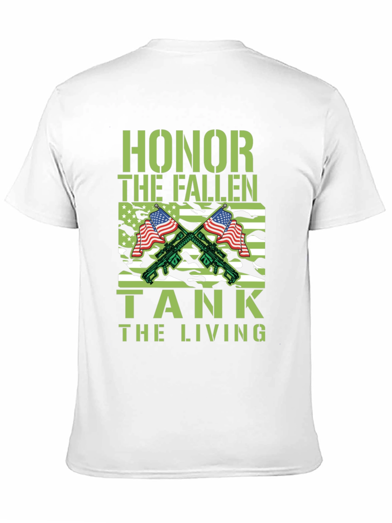 Honor The Fallen Tank The Living T-Shirt