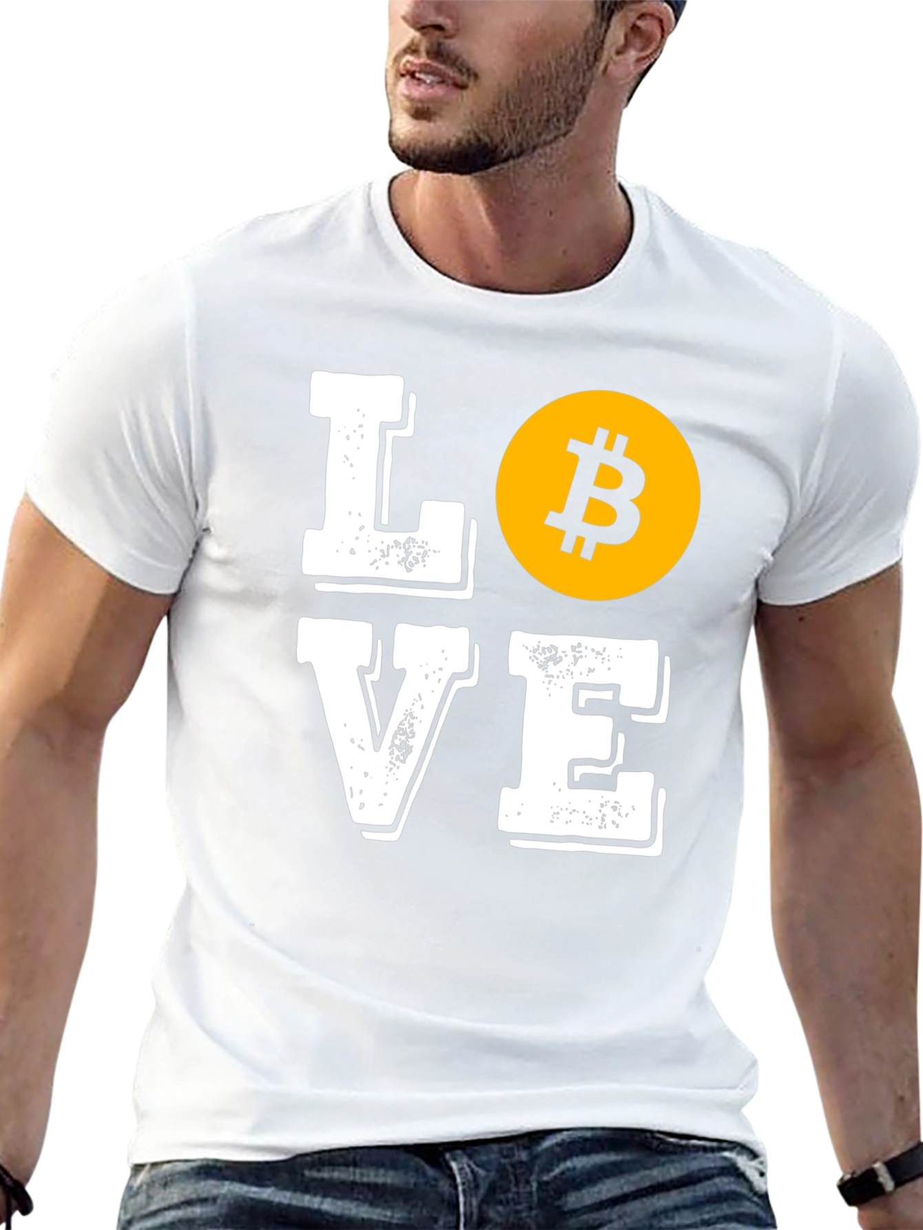 Bitcoin LOVE T-Shirt - Crypto Currency Fashion
