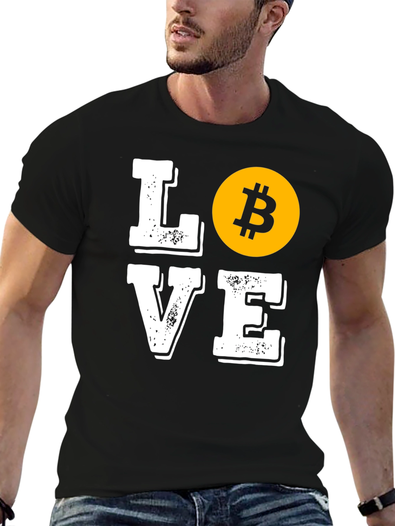 Bitcoin LOVE T-Shirt - Crypto Currency Fashion