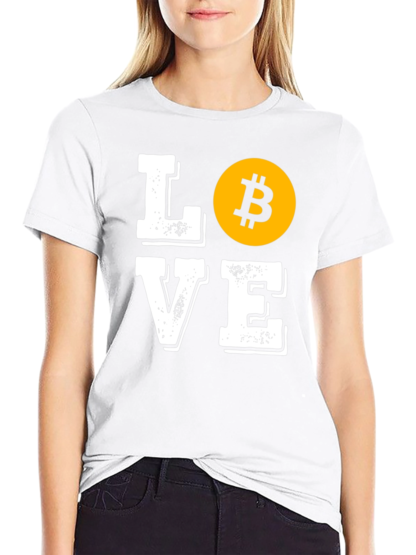 Bitcoin LOVE T-Shirt - Crypto Currency Fashion