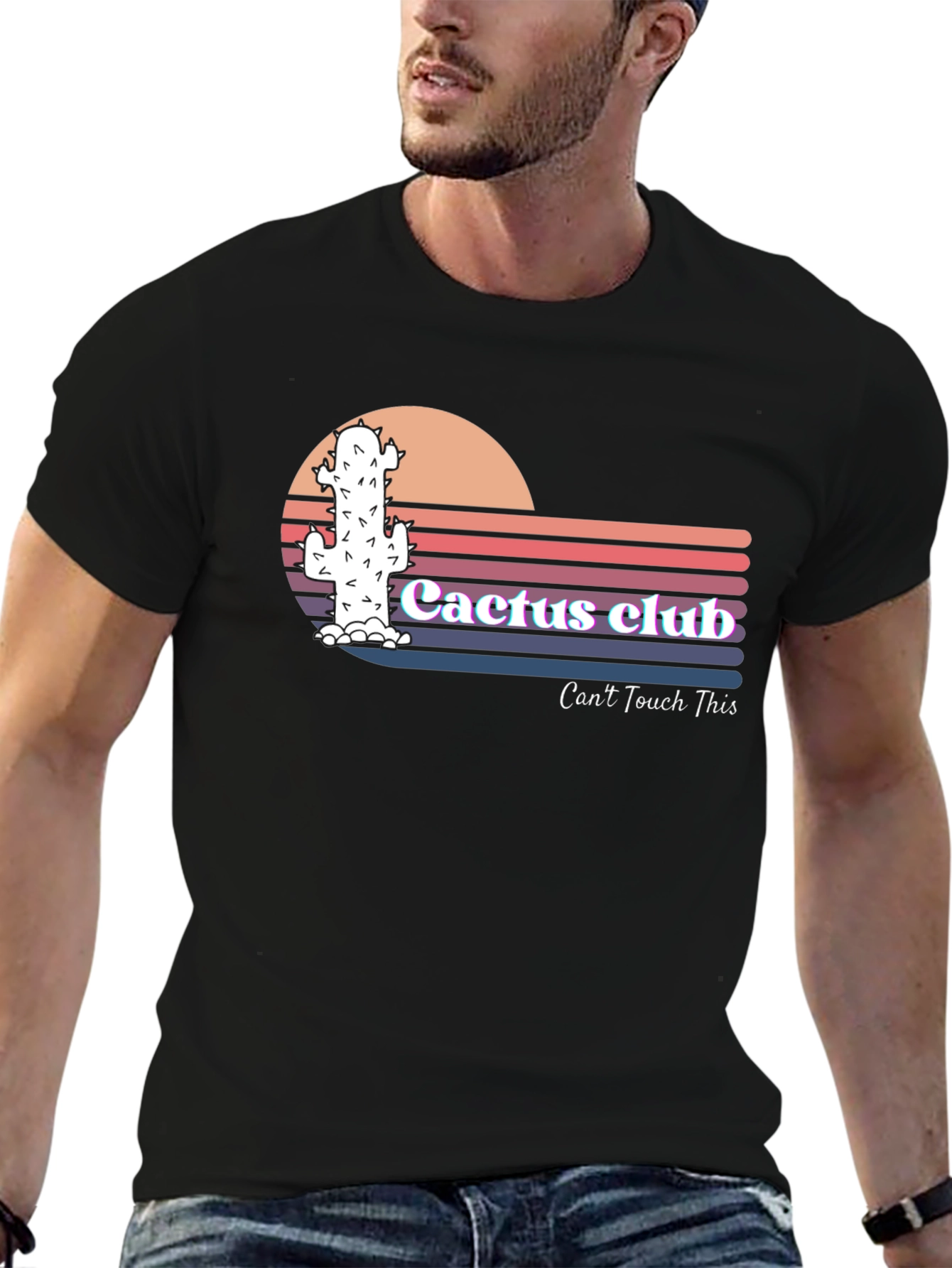Cactus Club T-Shirt - Retro Style Tee