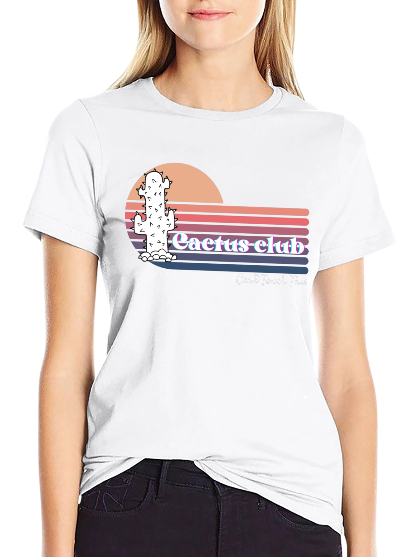 Cactus Club T-Shirt - Retro Style Tee