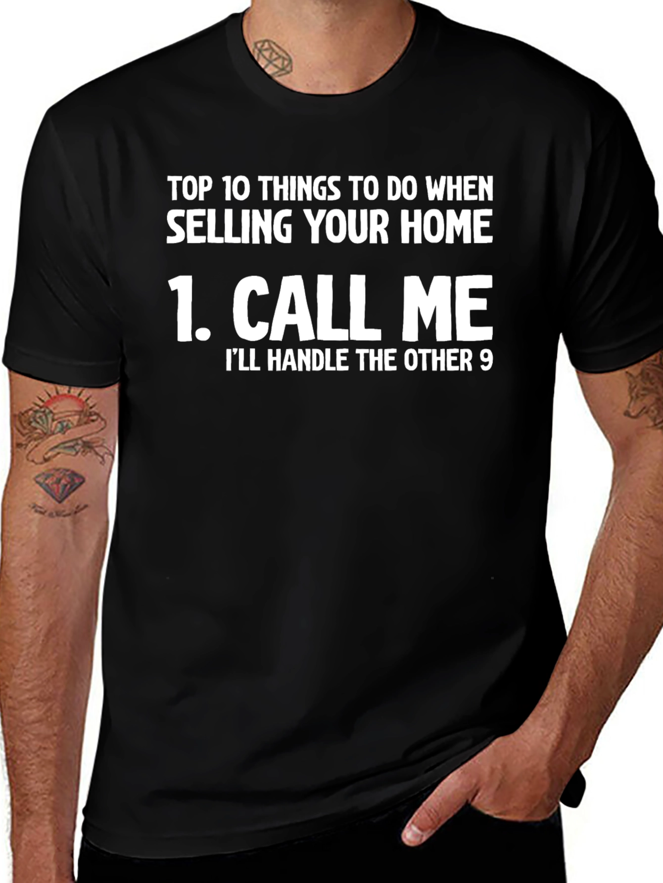 Call Me Real Estate T-Shirt
