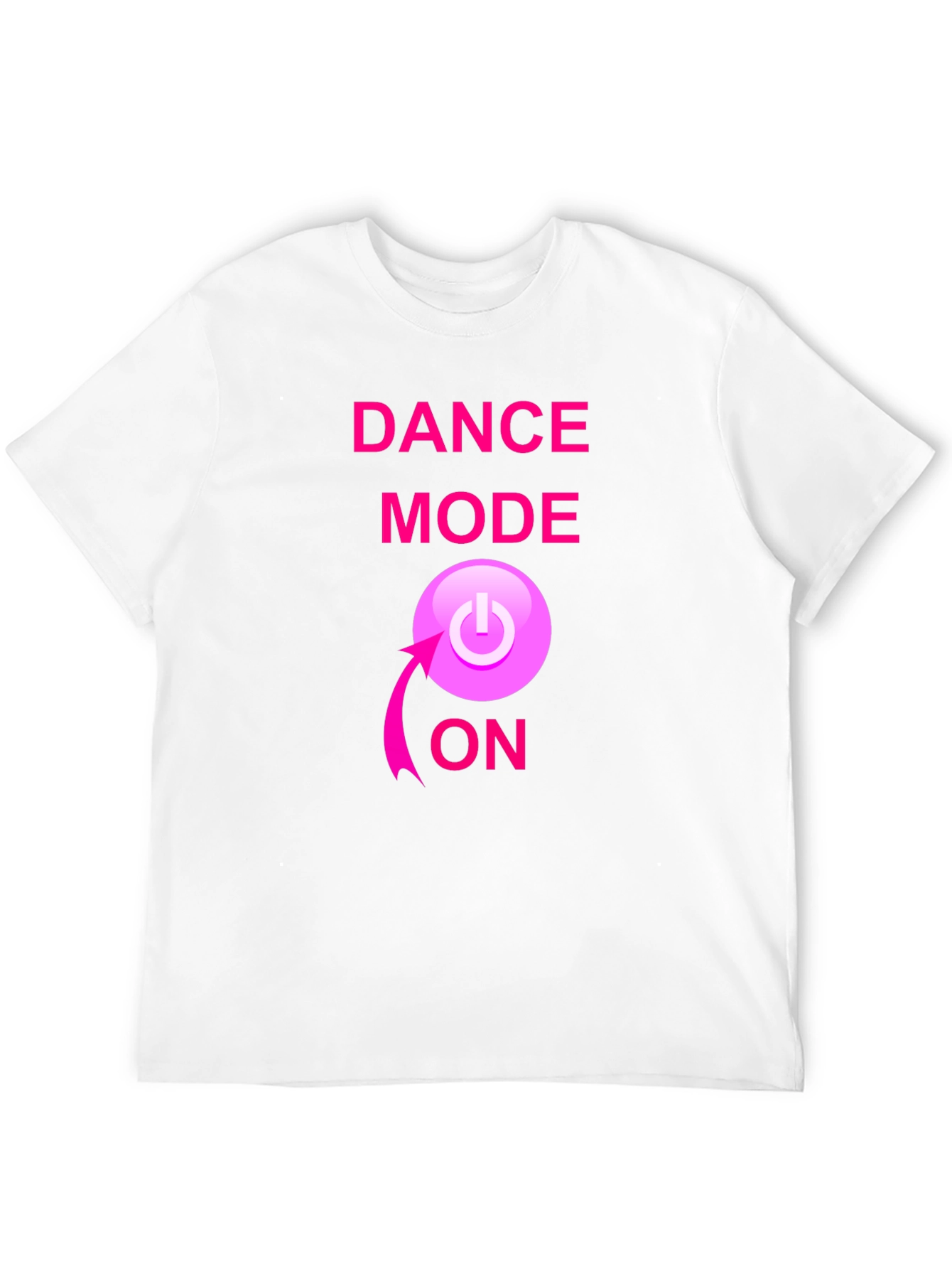 Dance Mode ON Black T-Shirt