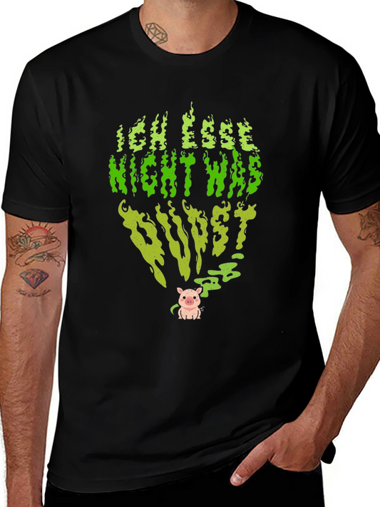 Ich Esse Nicht Was Du Isst T-Shirt - Vegan Pig Tee