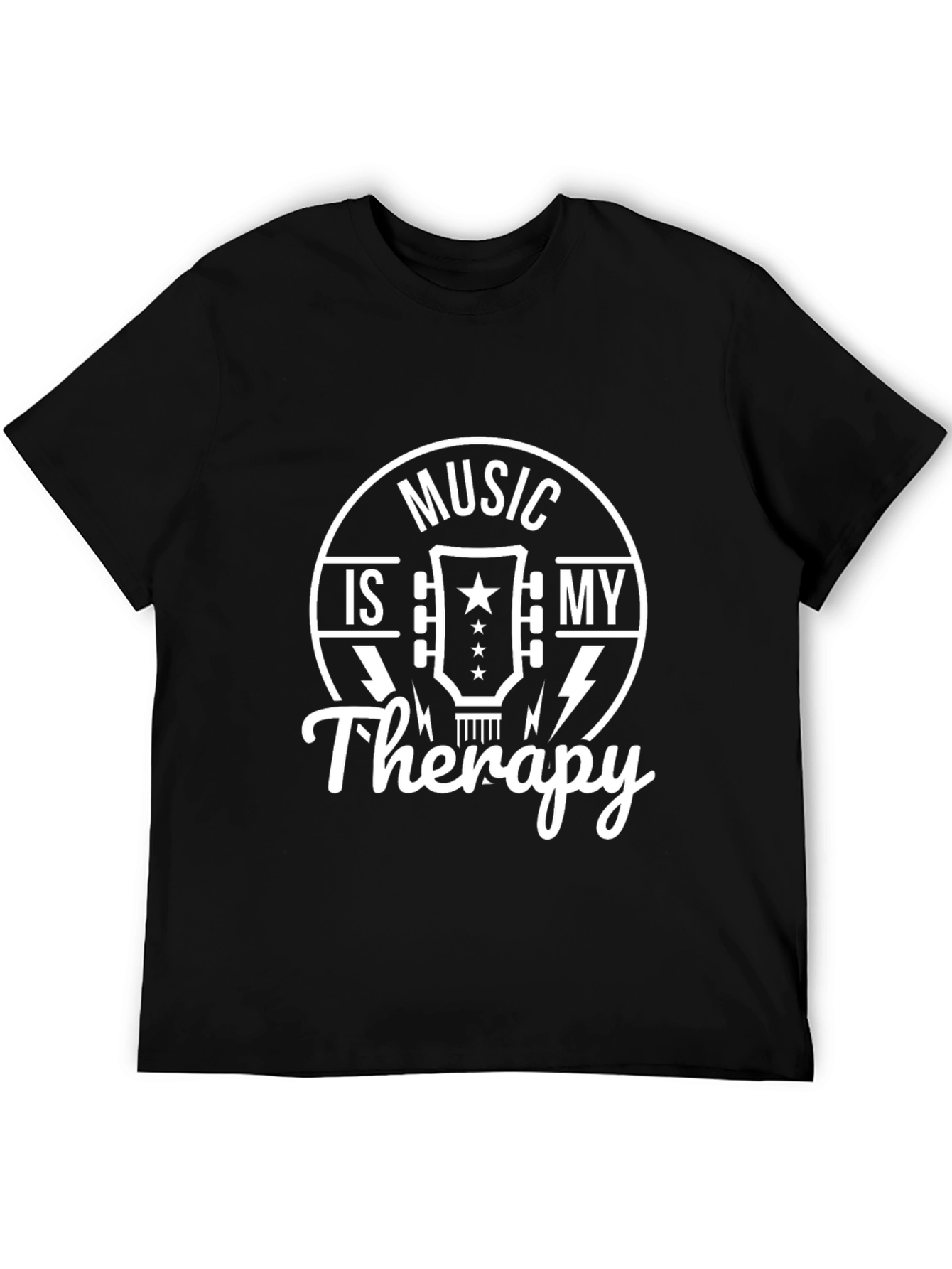 Music Is My Therapy Graphic Tee