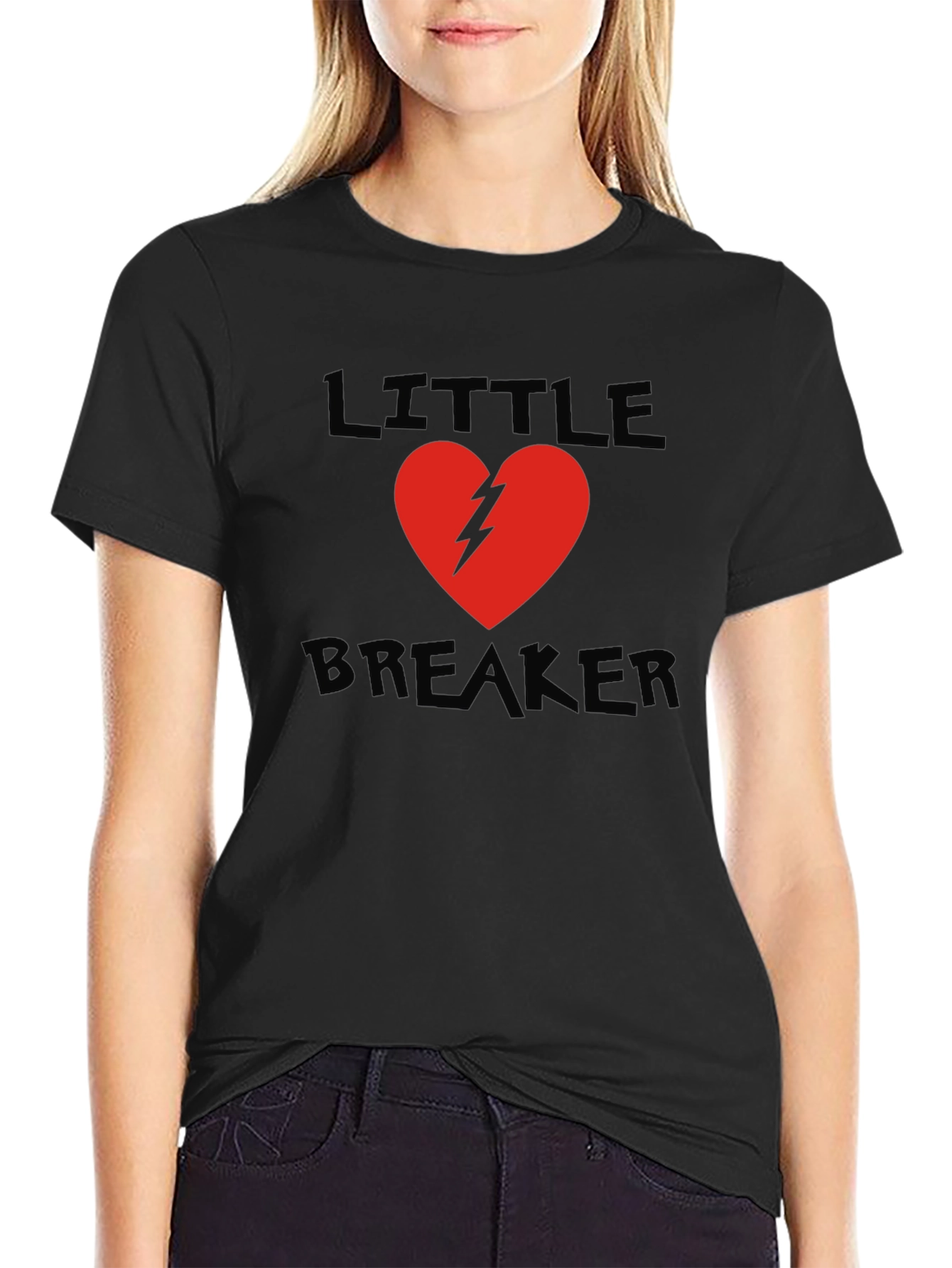 Little Heart Breaker Graphic T-Shirt