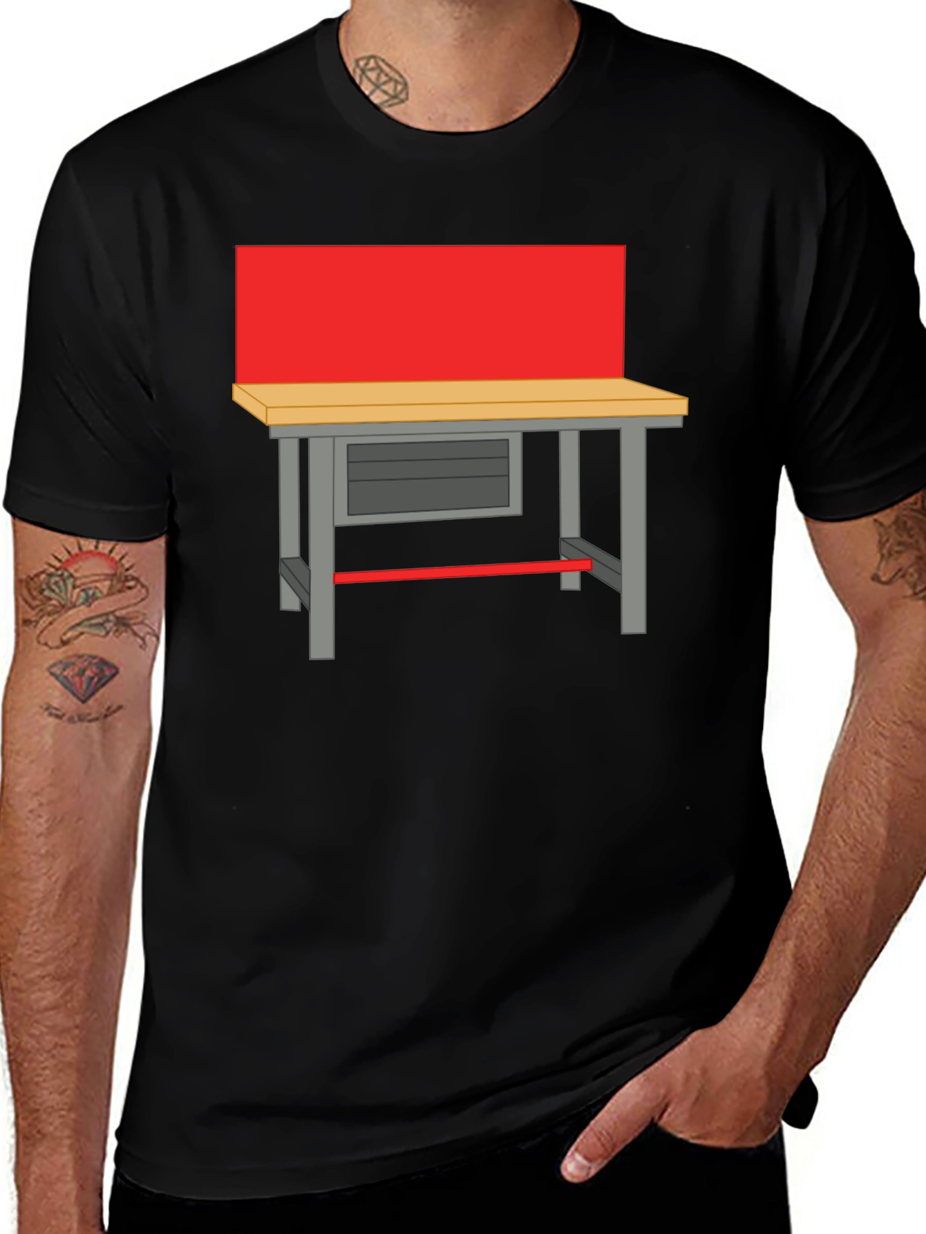 Work Bench Graphic T-Shirt