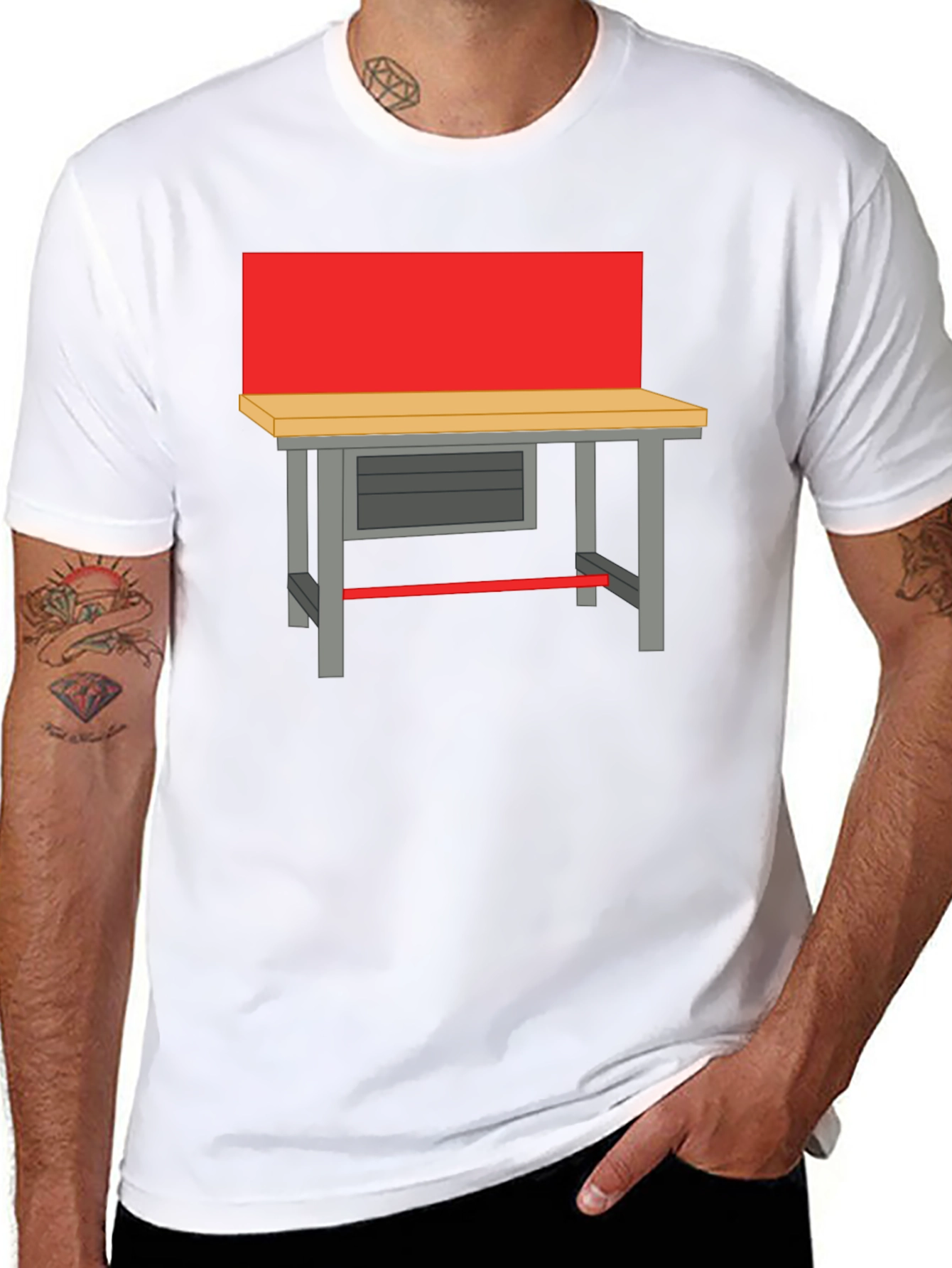 Work Bench Graphic T-Shirt