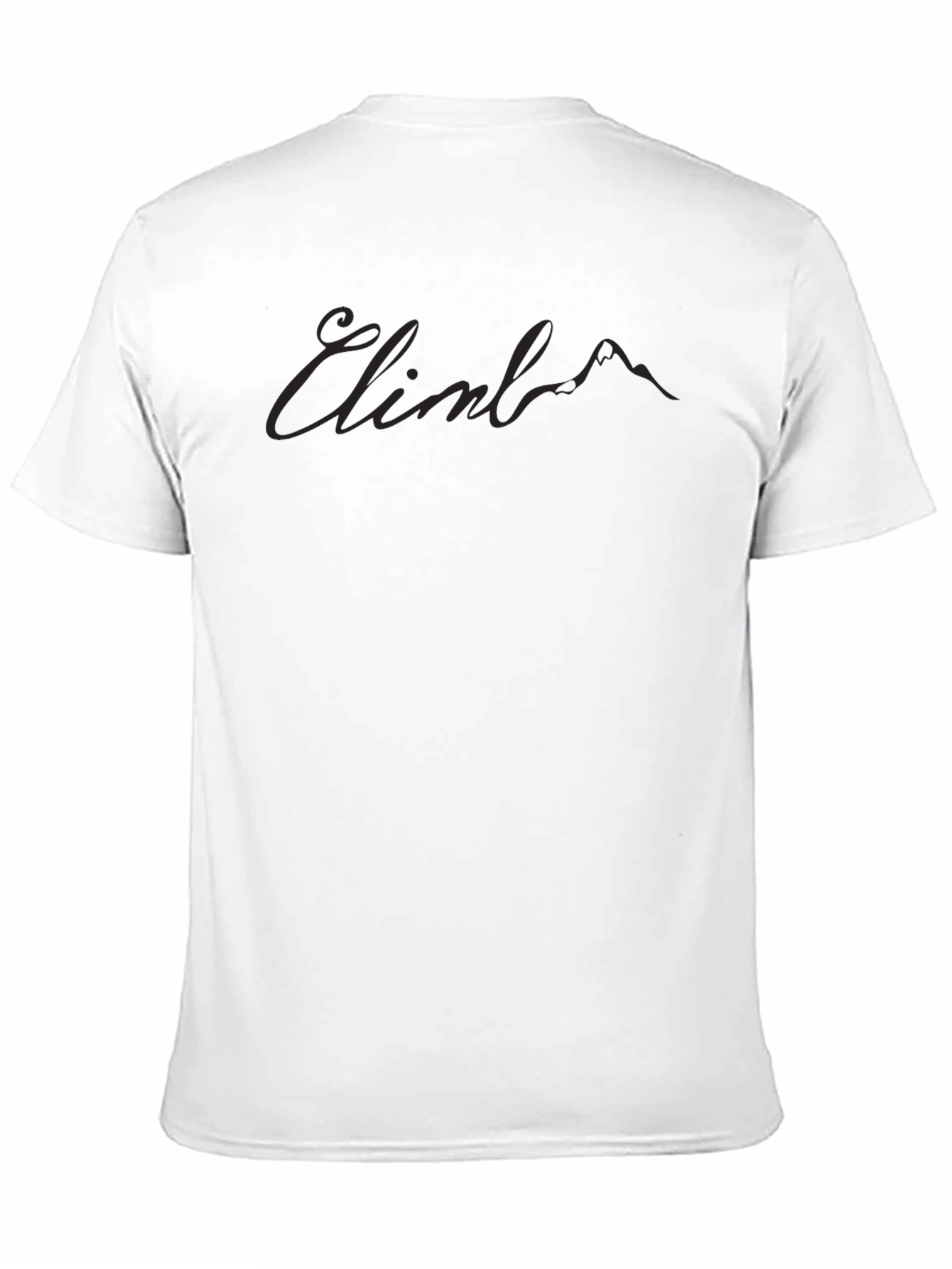 Climb Mountain Graphic T-Shirt - Black