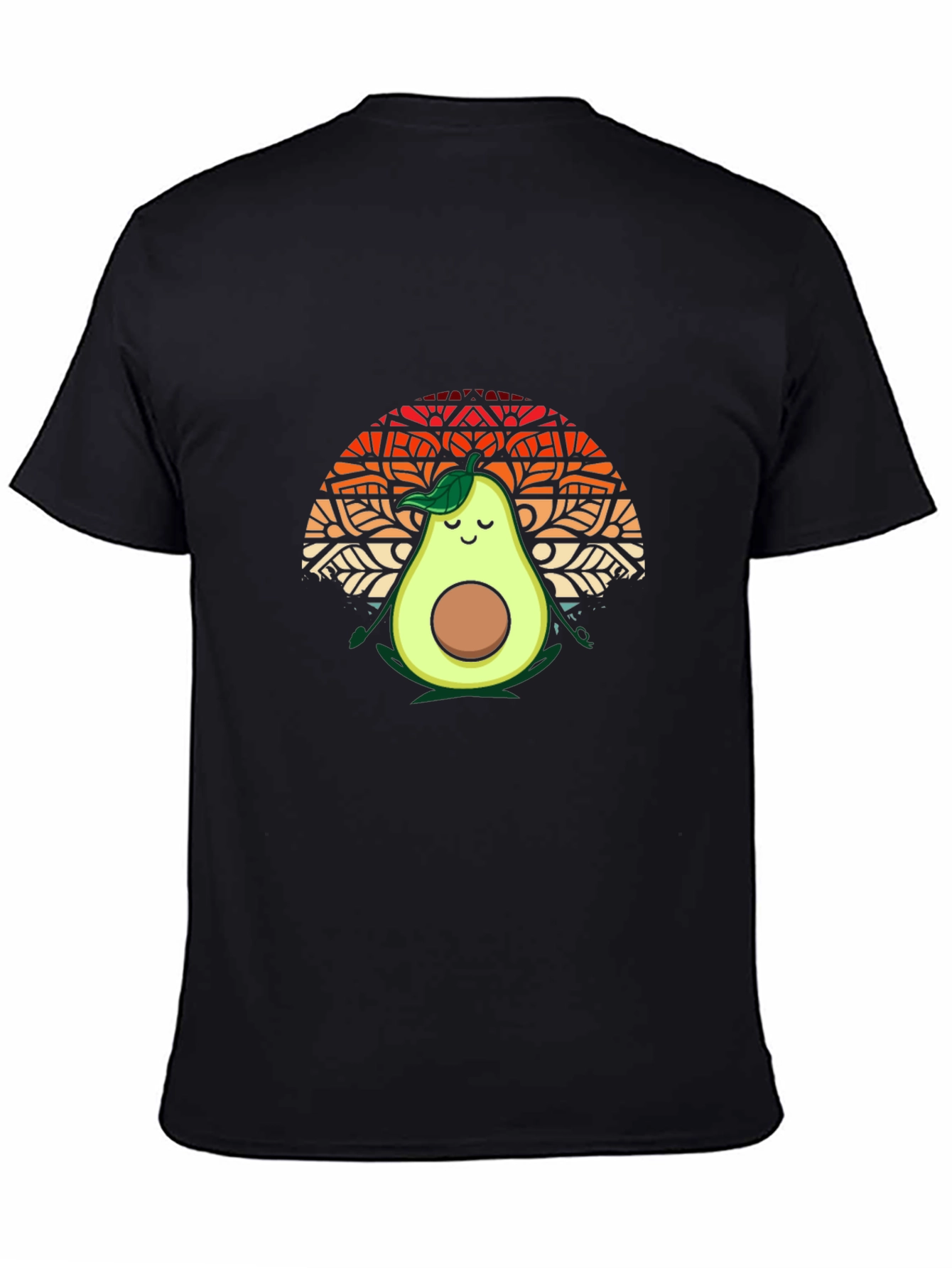 Avocado Meditation T-Shirt - Yoga Fruit Tee