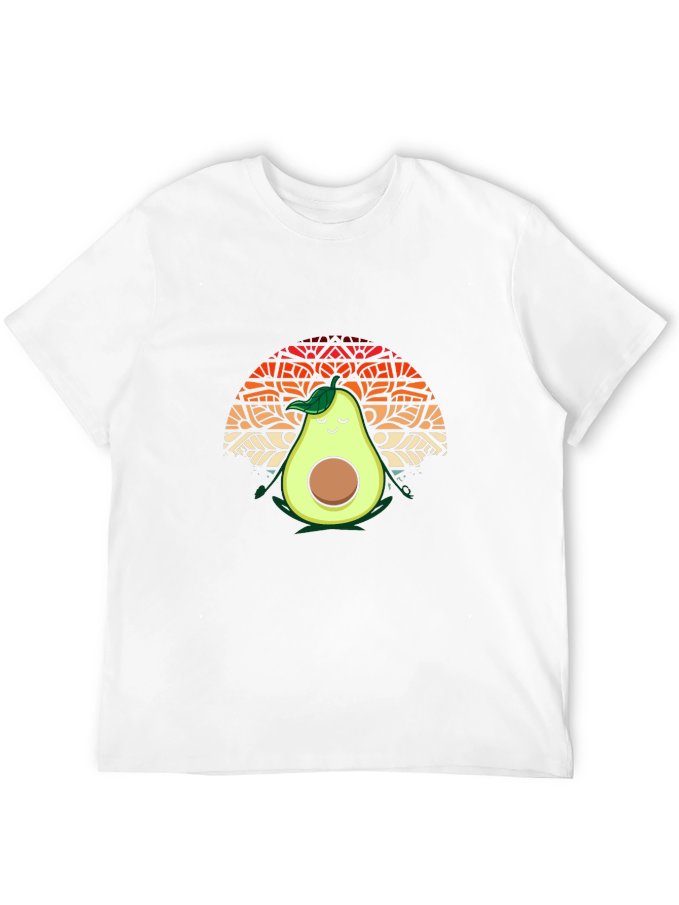 Avocado Meditation T-Shirt - Yoga Fruit Tee