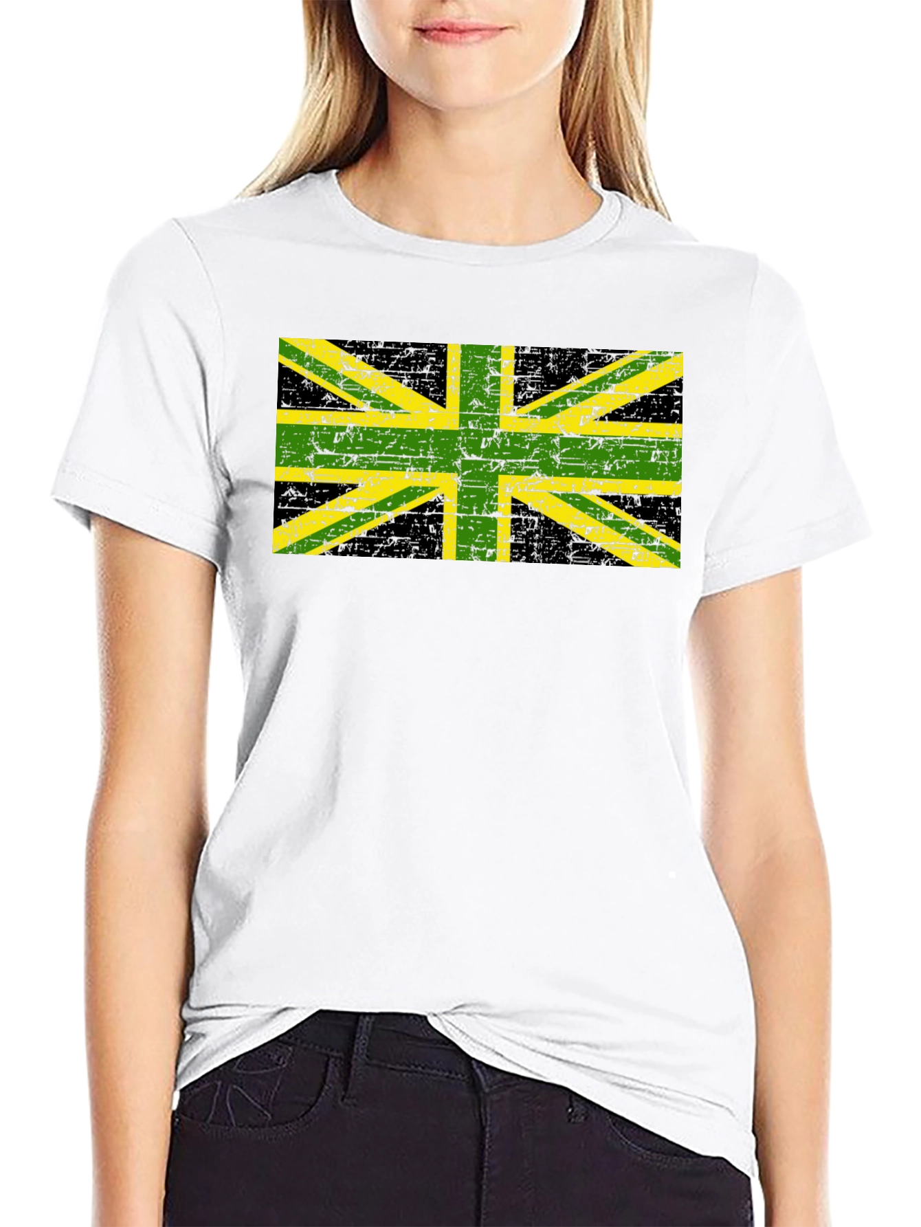 Jamaica Flag Graphic Tee