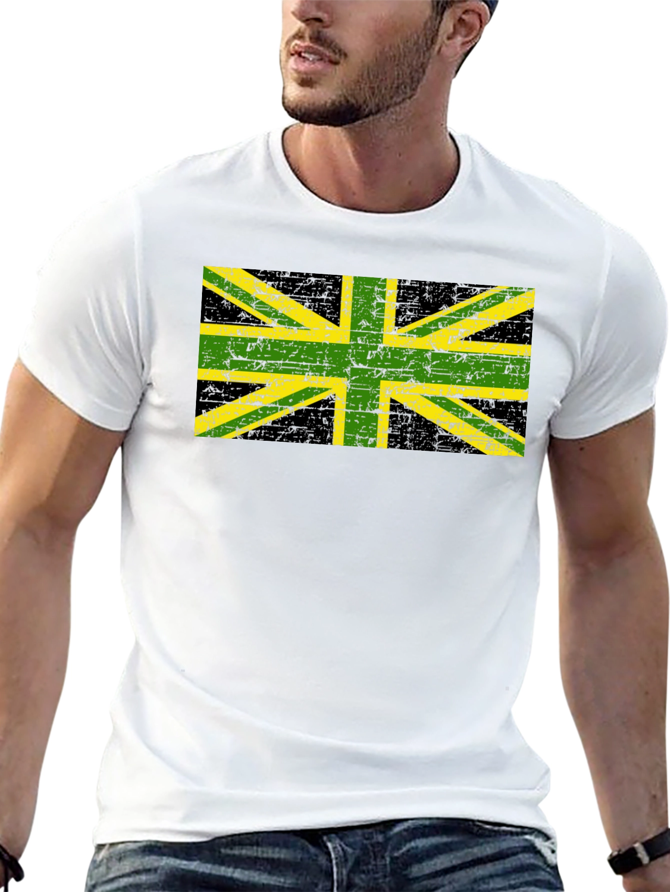 Jamaica Flag Graphic Tee
